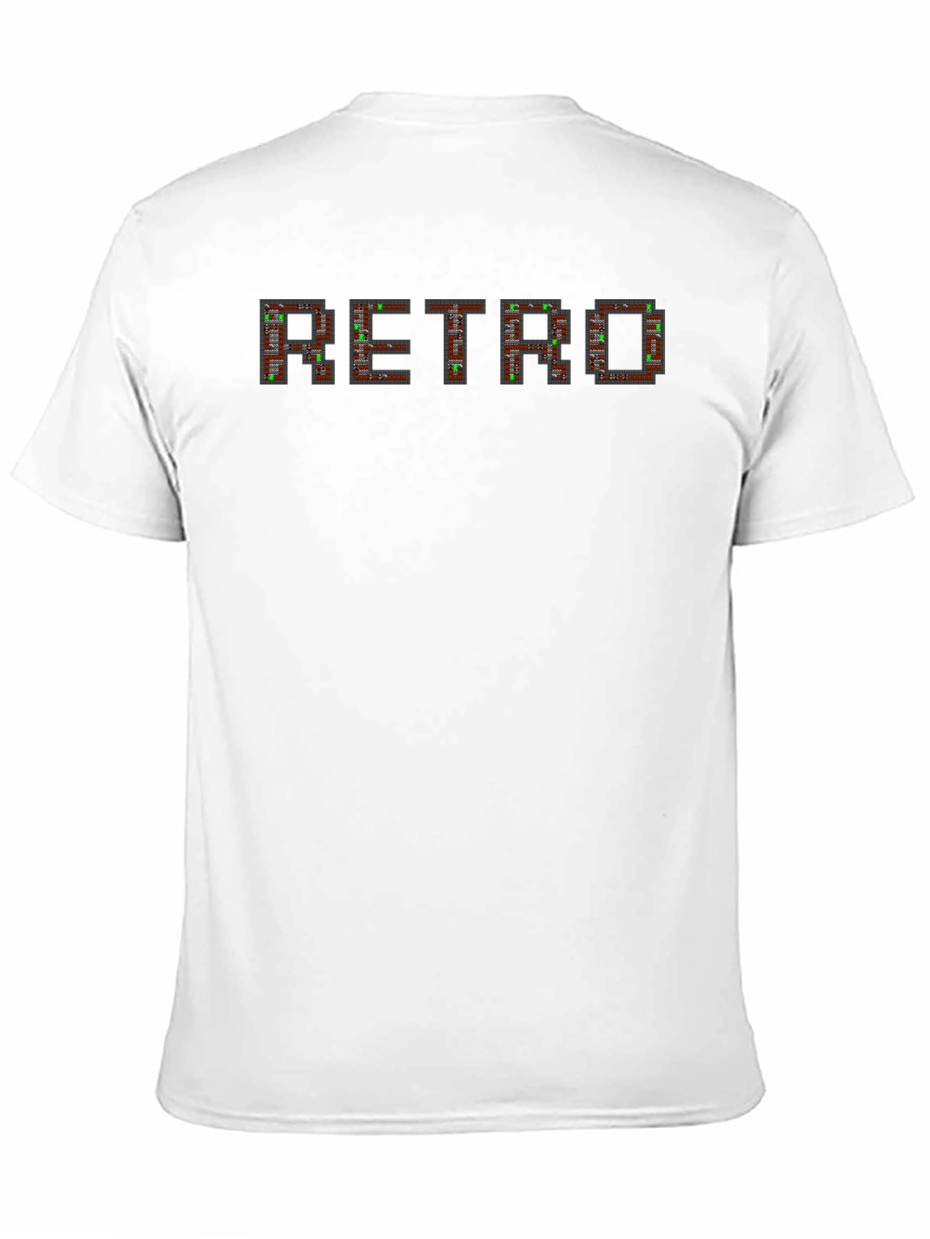 Retro Gaming Tee - Pixelated Design Shirt