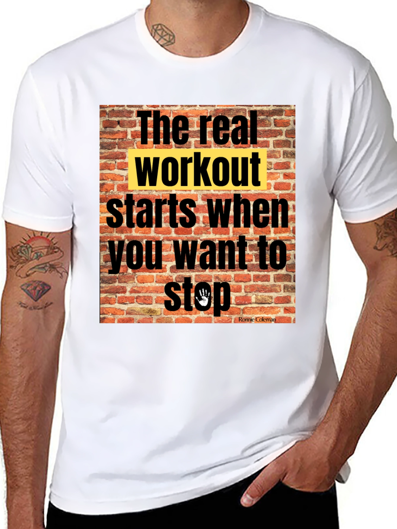 Workout Motivation T-Shirt: The Real Workout