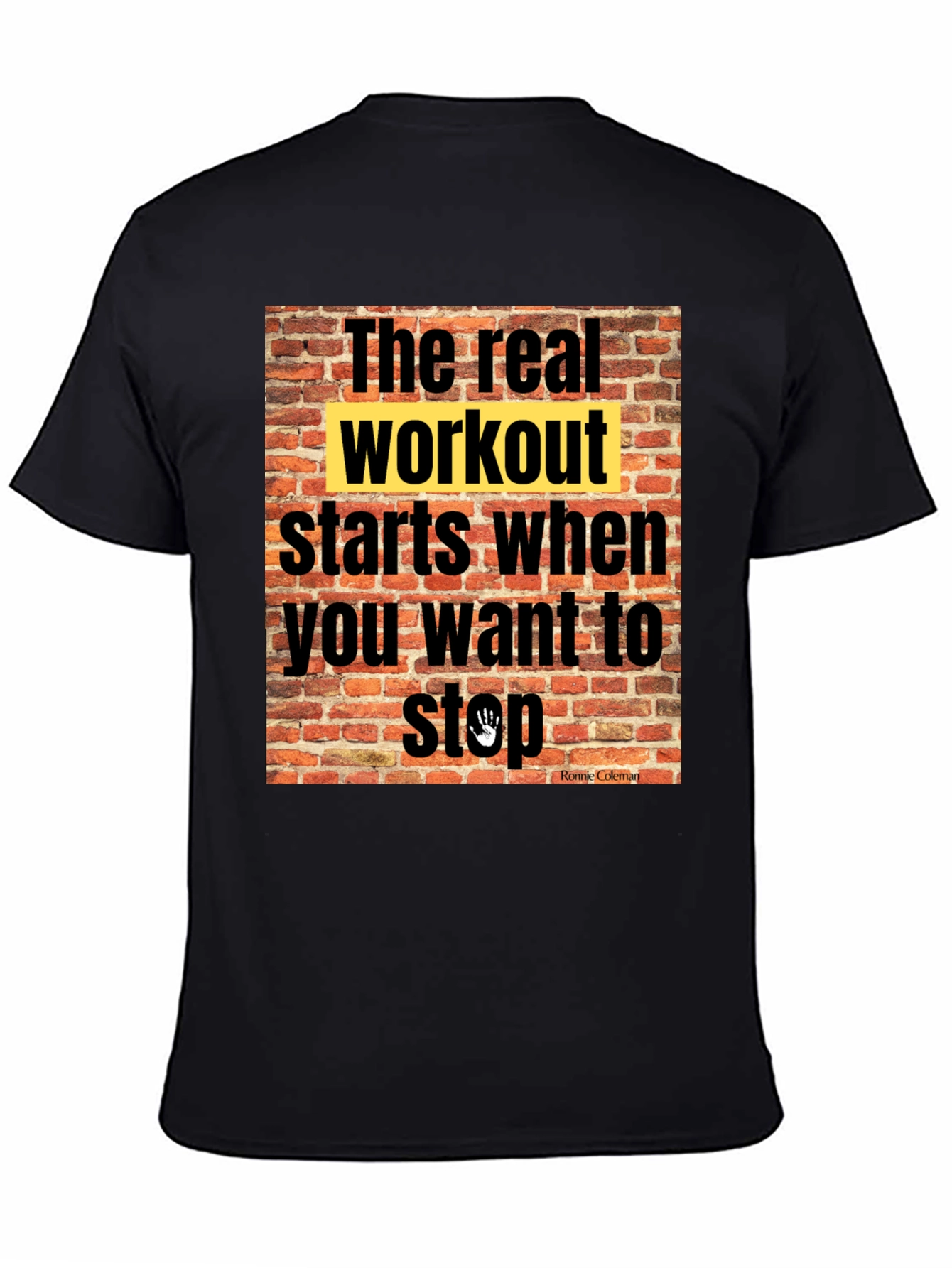 Workout Motivation T-Shirt: The Real Workout