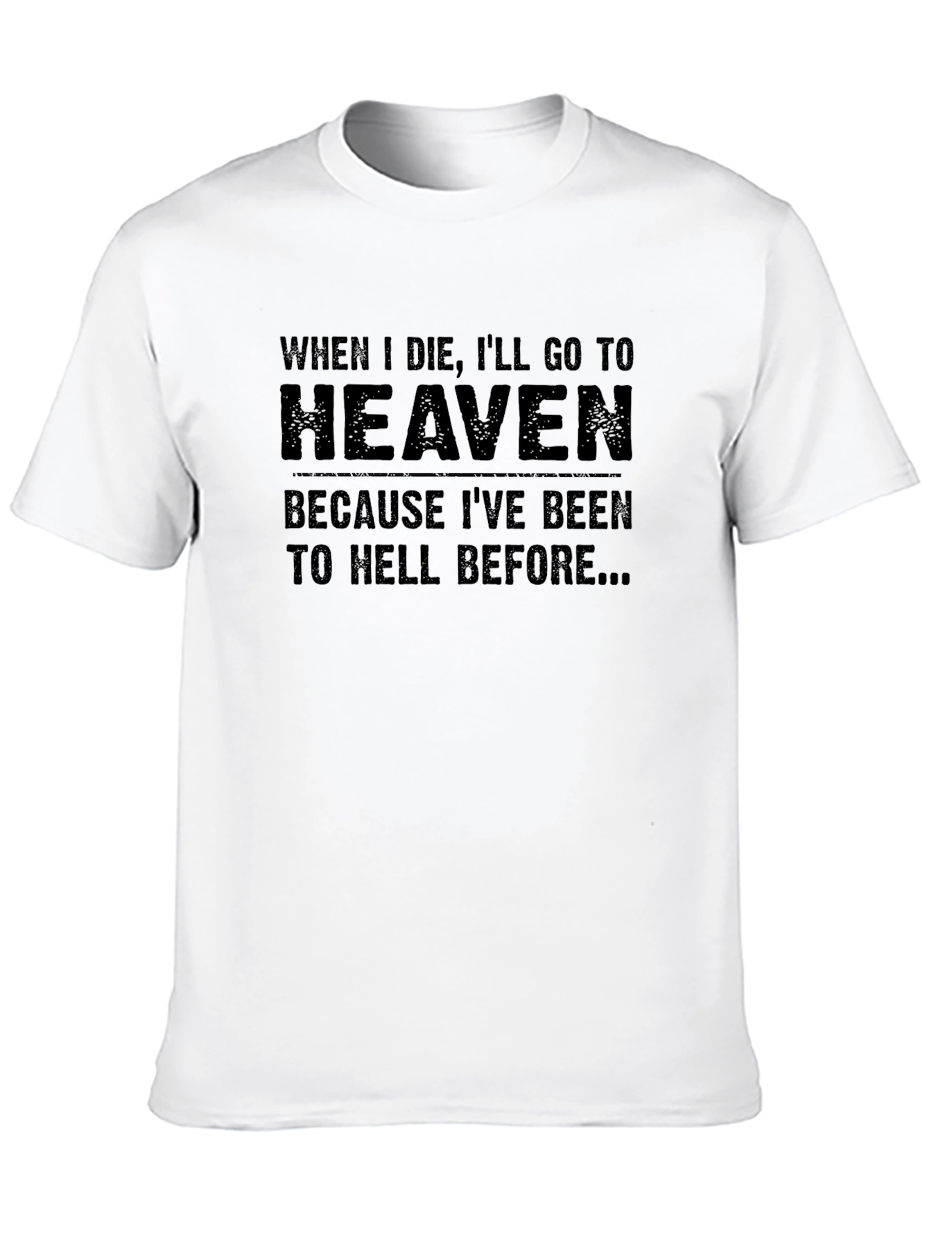 Funny Heaven Hell T-Shirt
