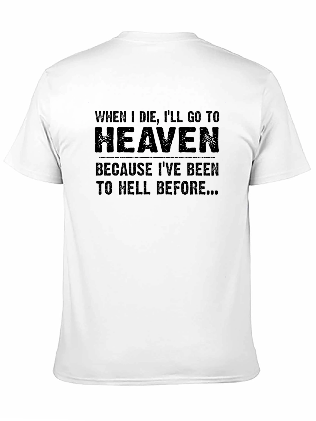 Funny Heaven Hell T-Shirt