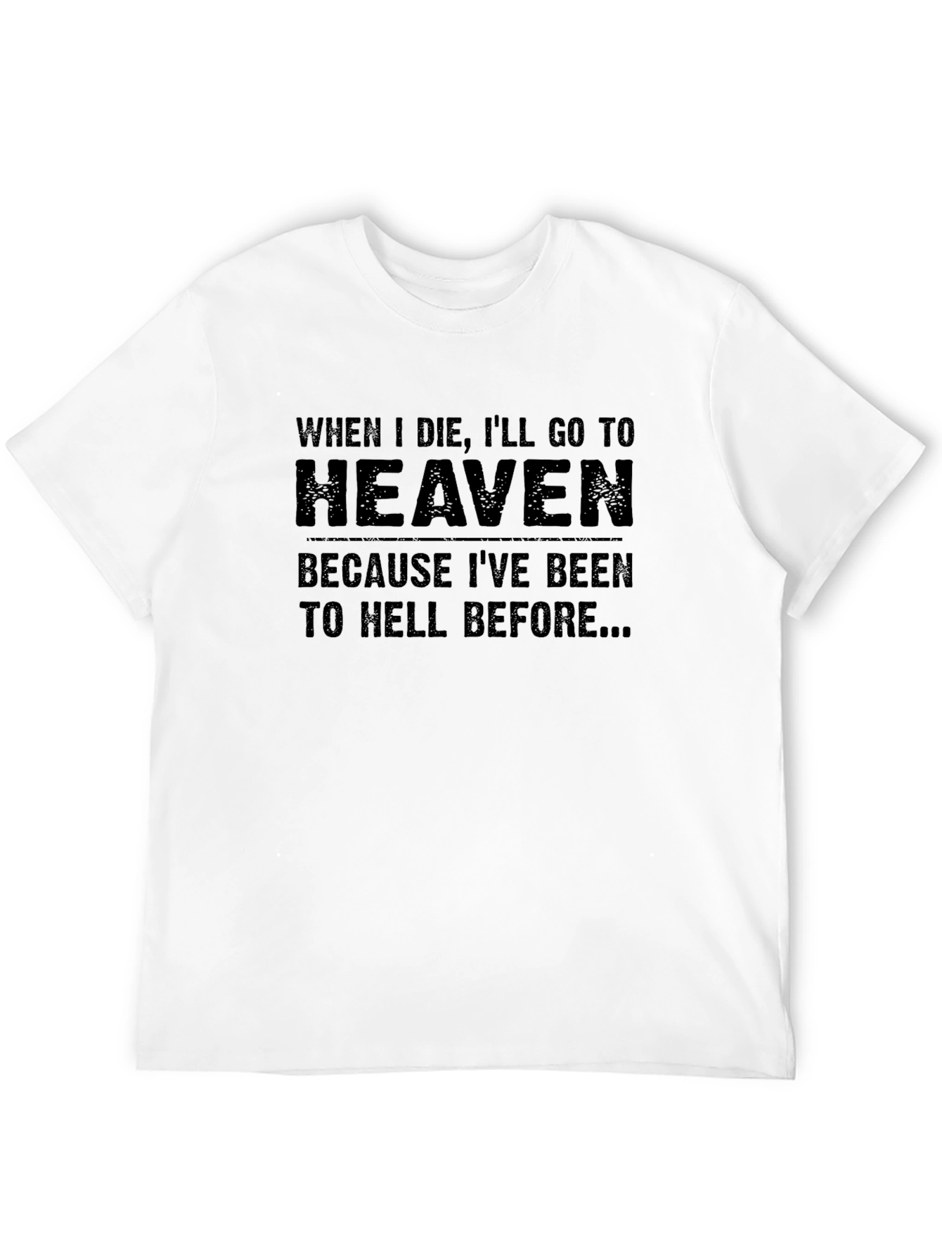 Funny Heaven Hell T-Shirt