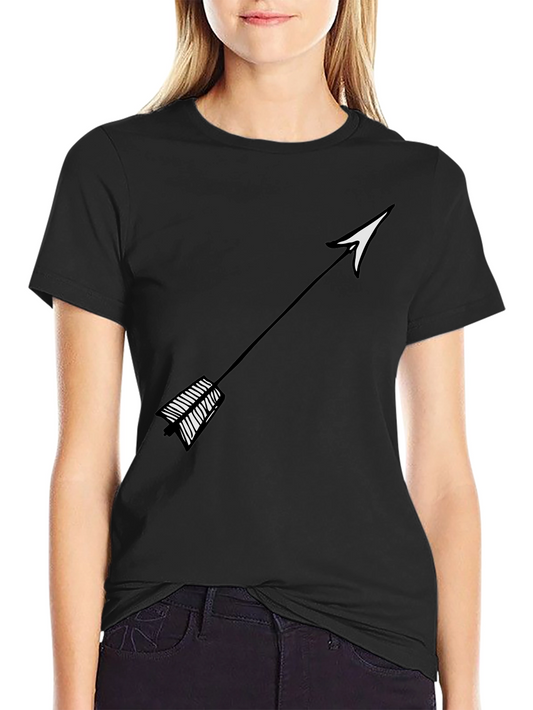 Arrow Graphic Tee - Trendy Casual Wear