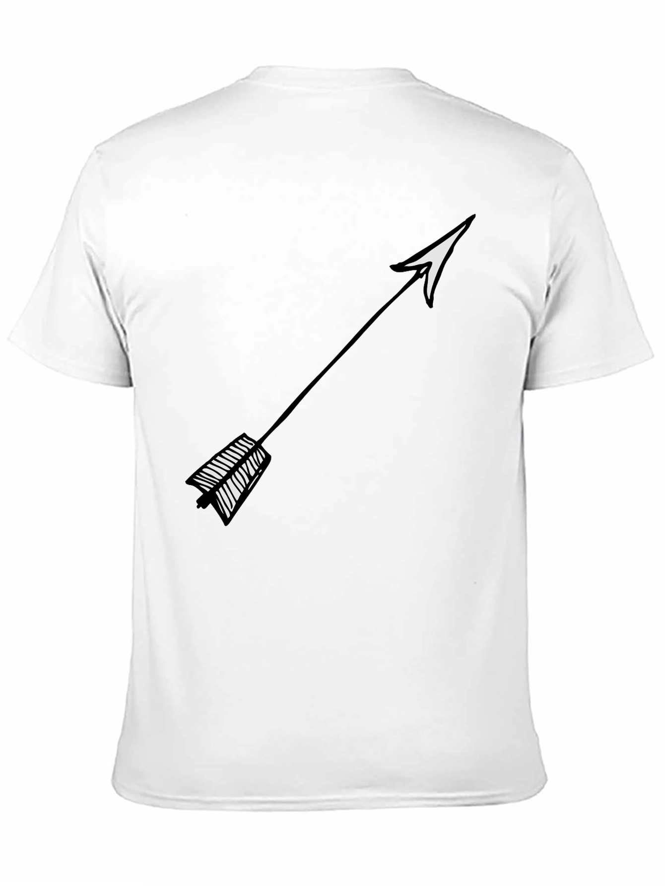 Arrow Graphic Tee - Trendy Casual Wear