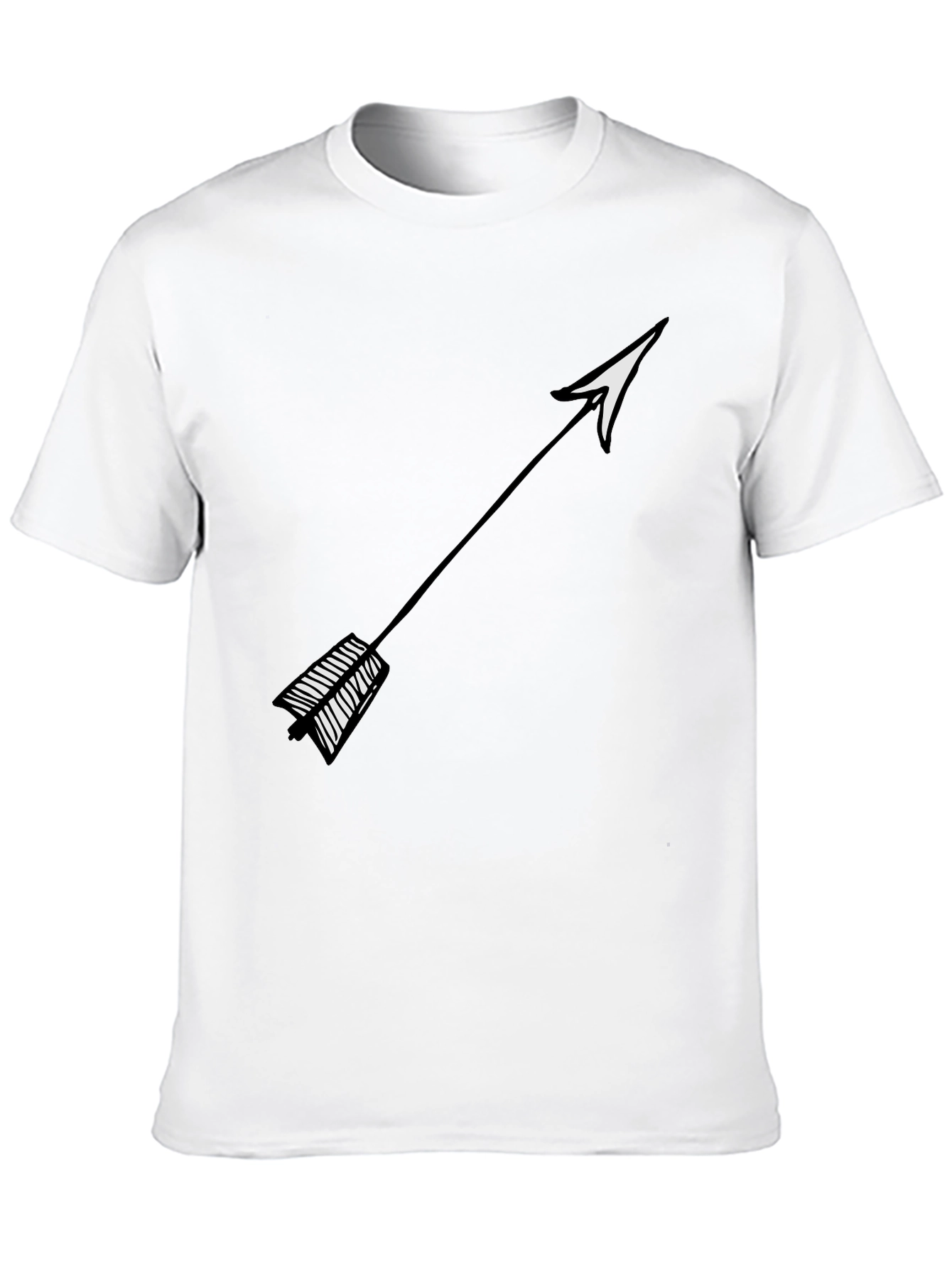 Arrow Graphic Tee - Trendy Casual Wear