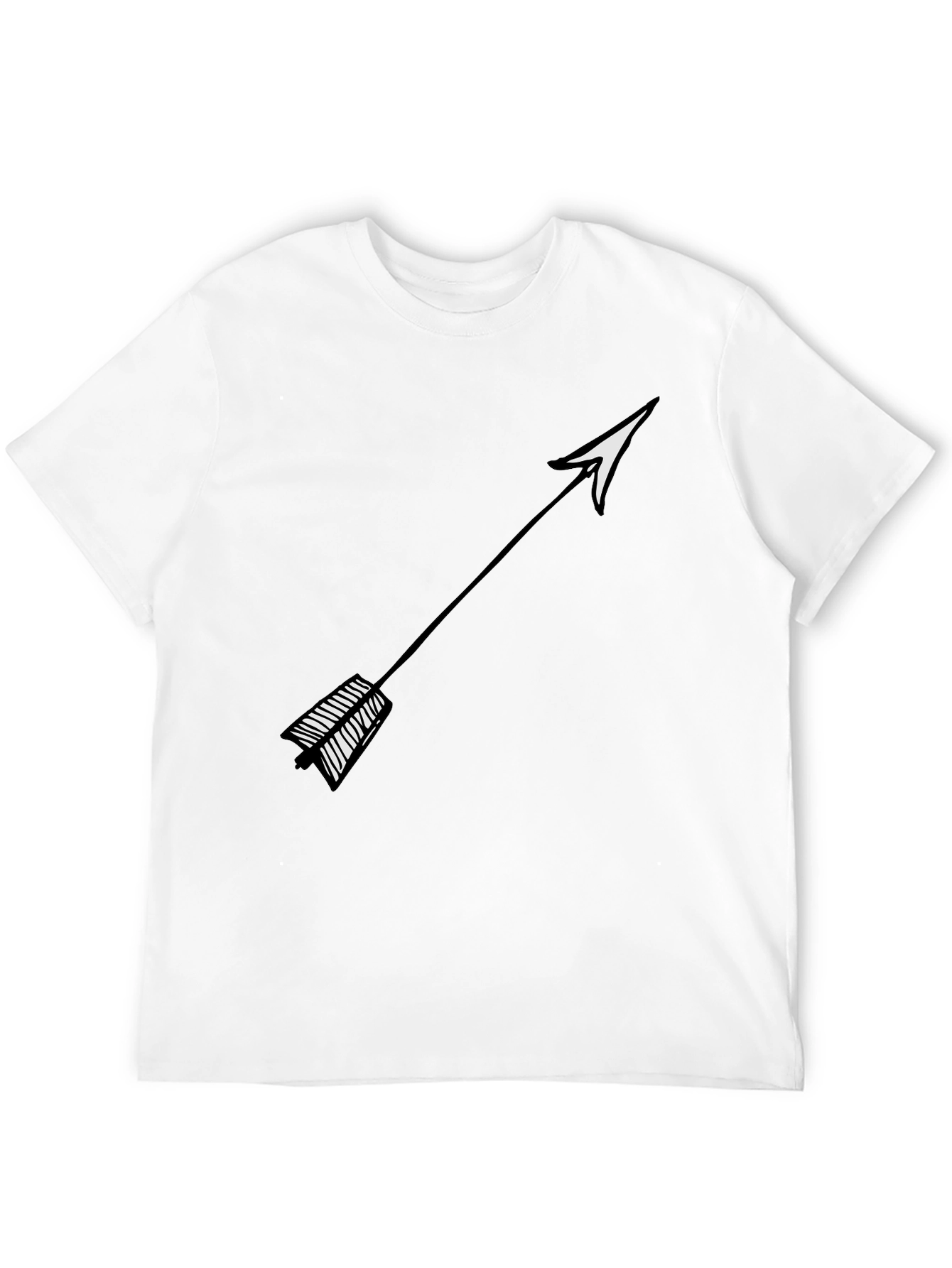 Arrow Graphic Tee - Trendy Casual Wear