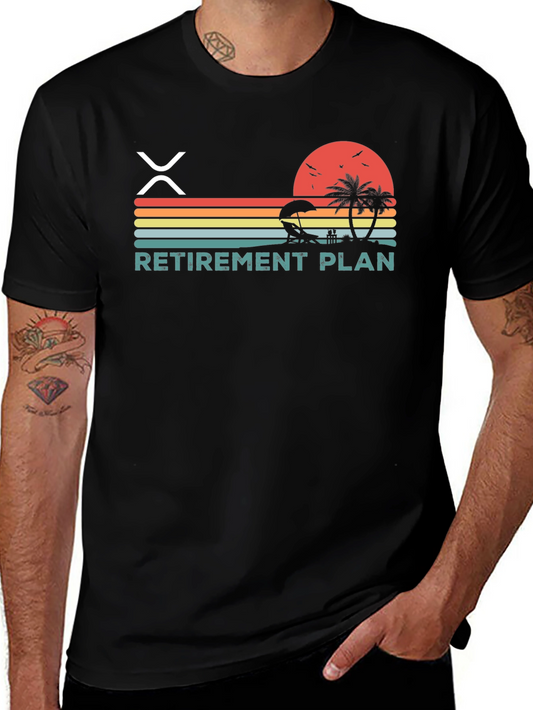 Retirement Plan Ripple XRP T-Shirt