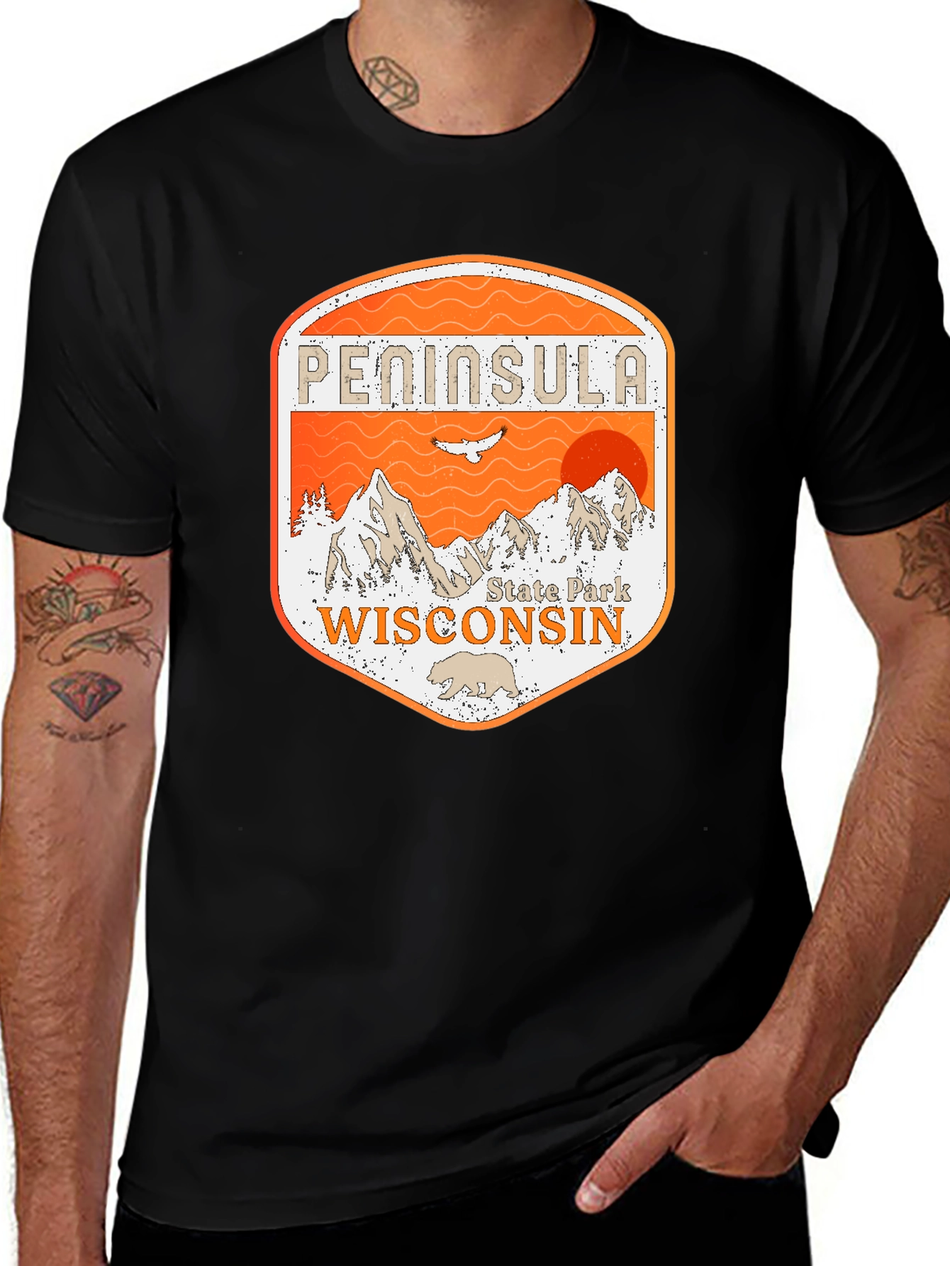 Peninsula State Park Wisconsin Graphic Tee