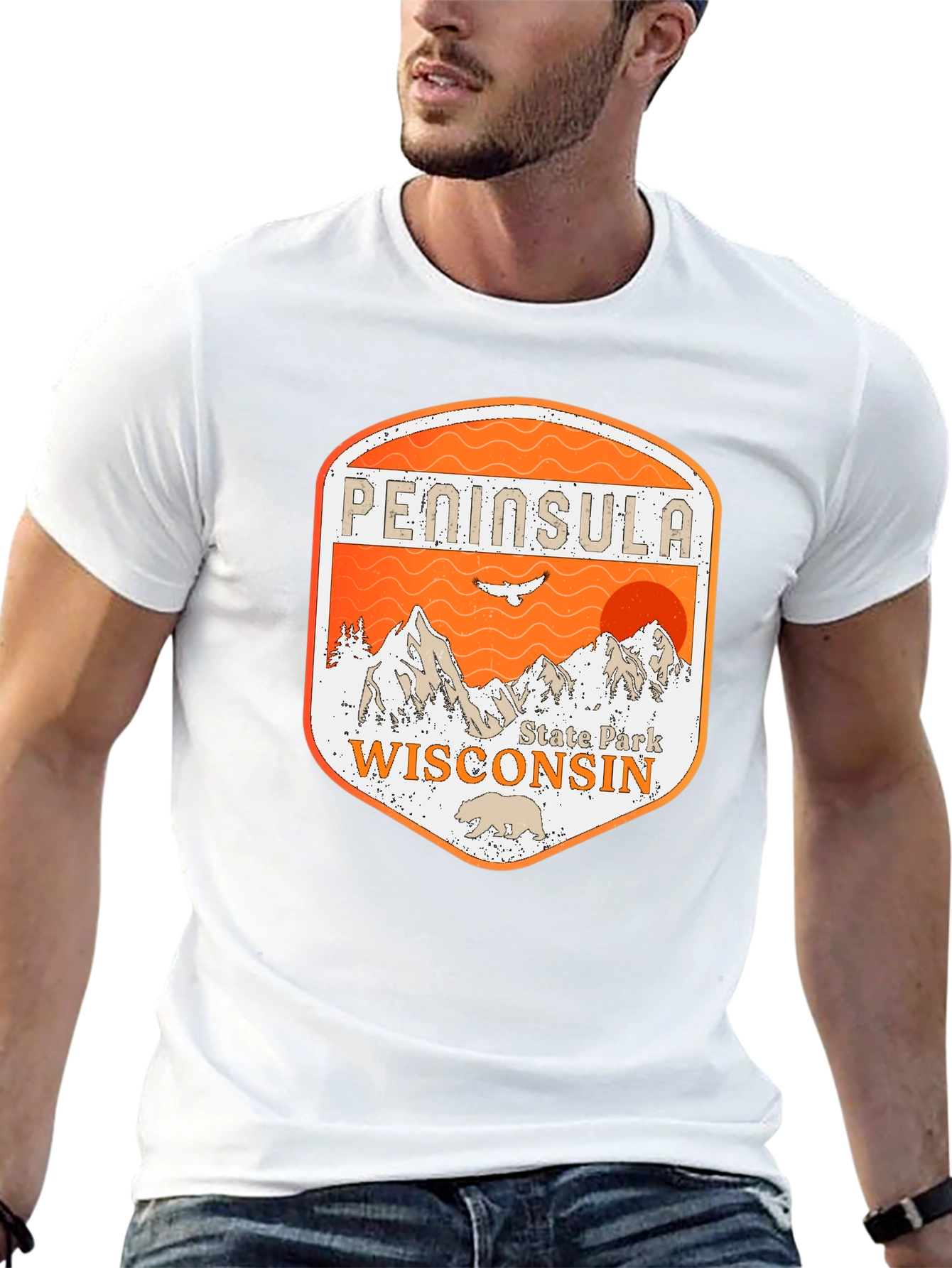 Peninsula State Park Wisconsin Graphic Tee