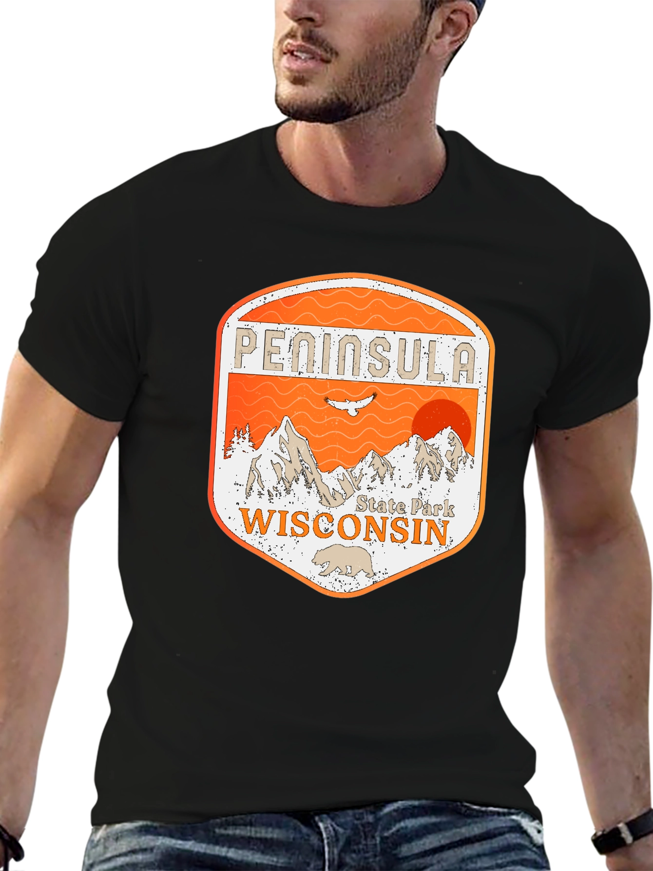 Peninsula State Park Wisconsin Graphic Tee