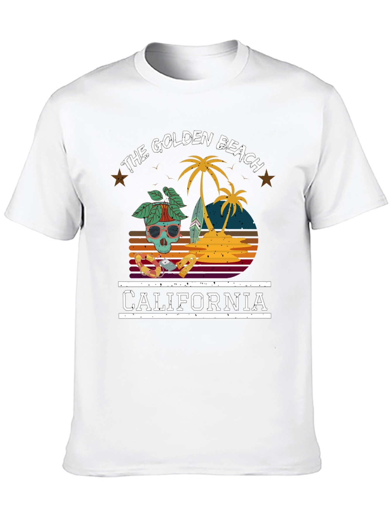 Golden Beach California Graphic Tee