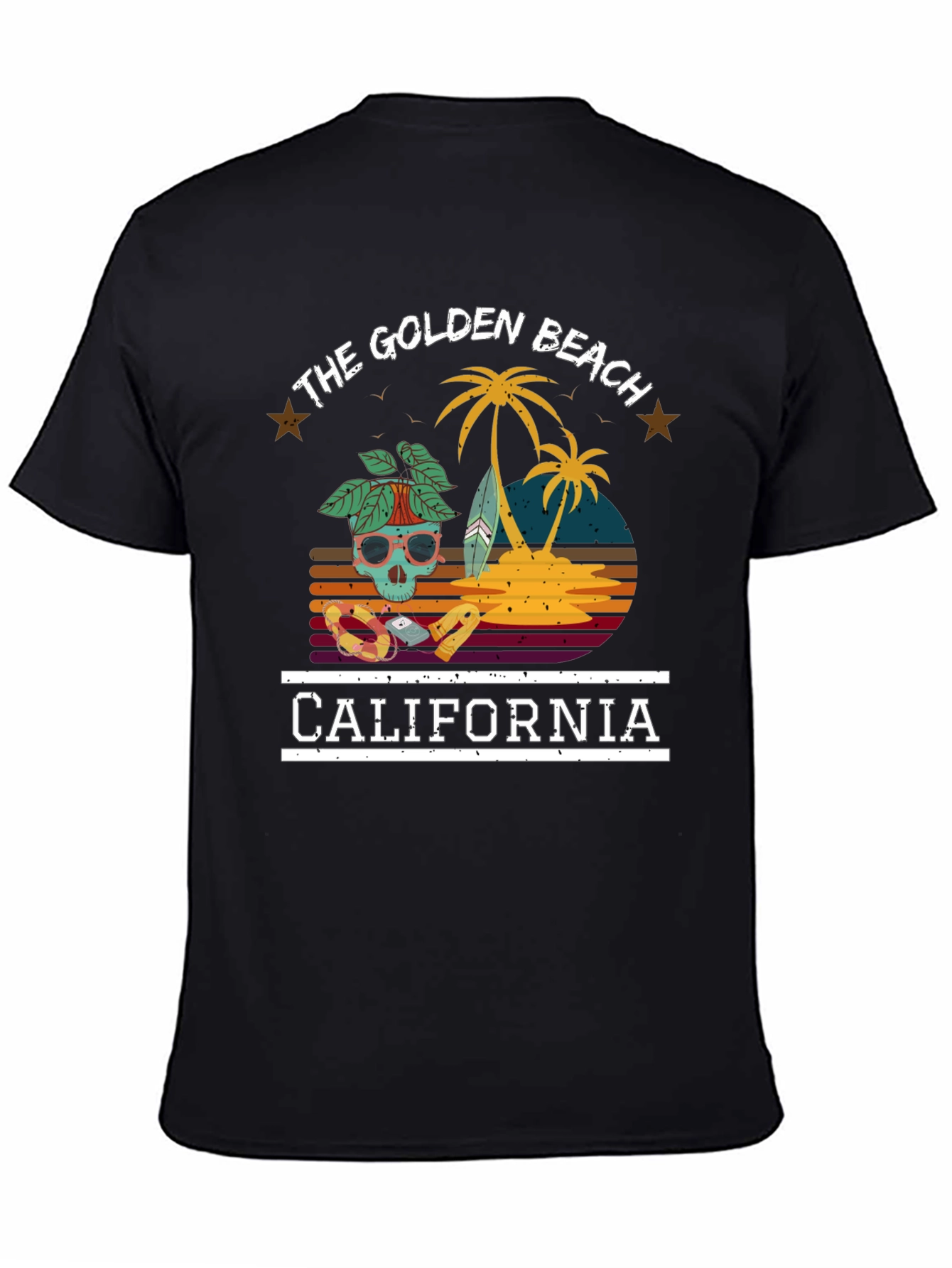 Golden Beach California Graphic Tee