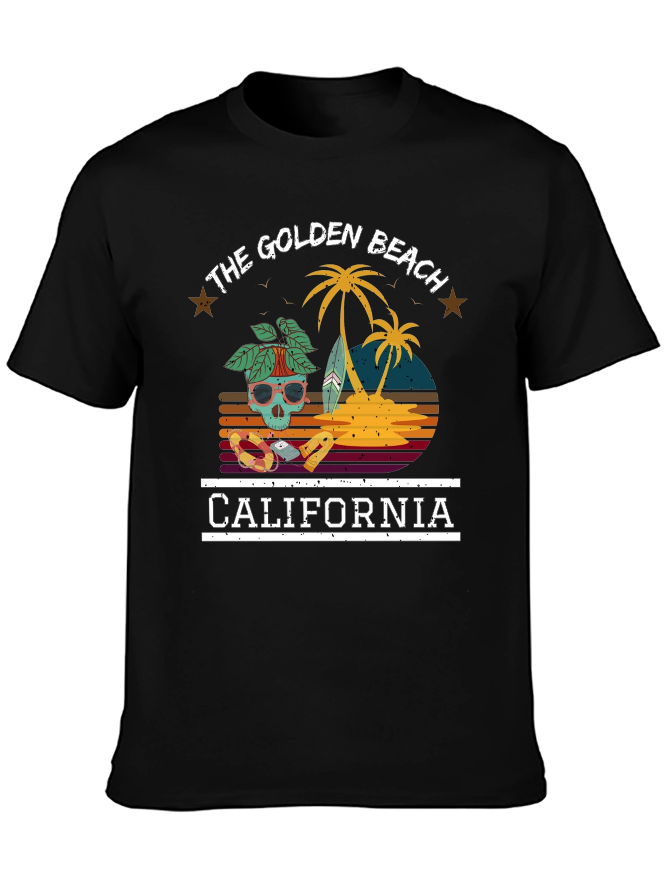 Golden Beach California Graphic Tee