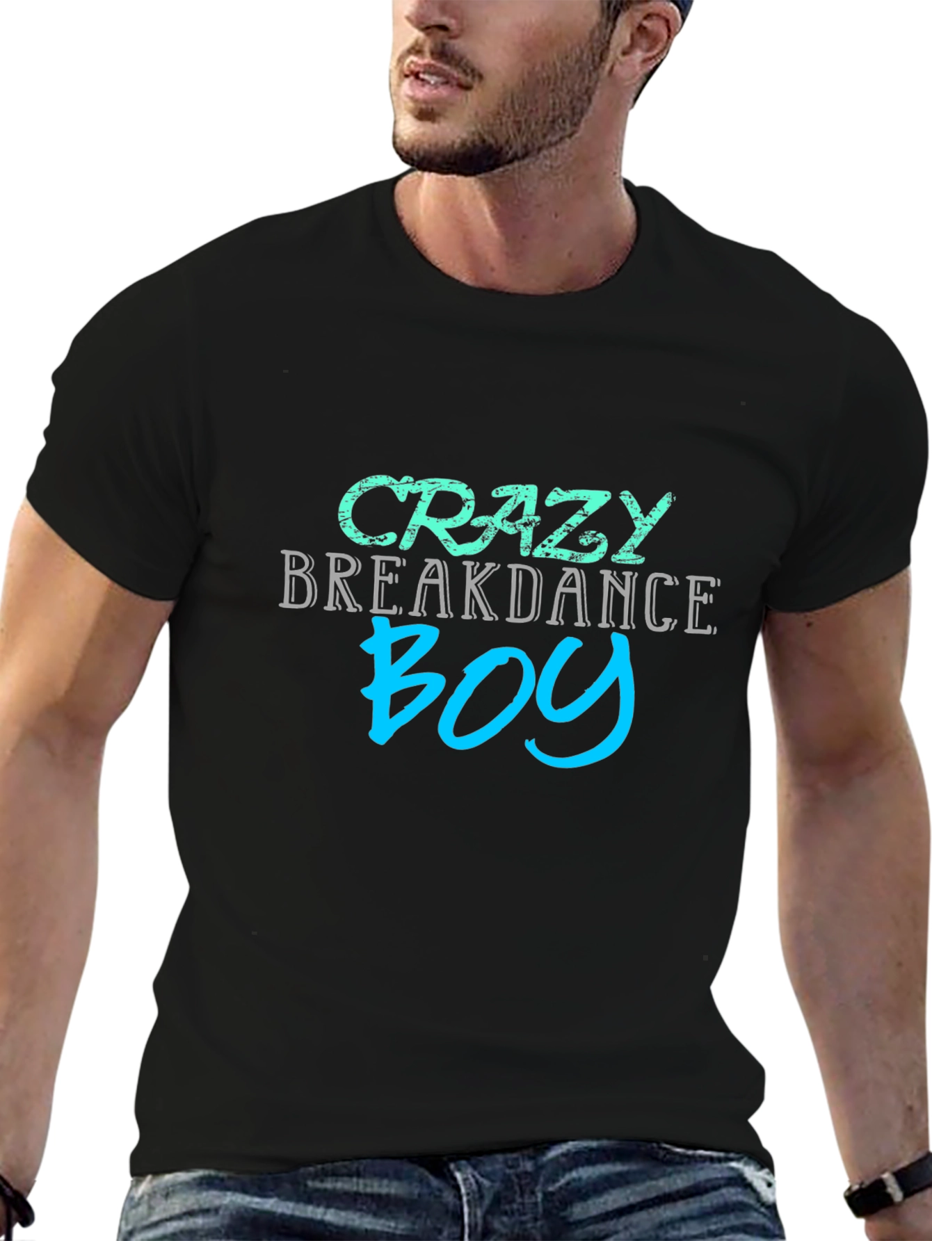 Crazy Breakdance Boy T-Shirt