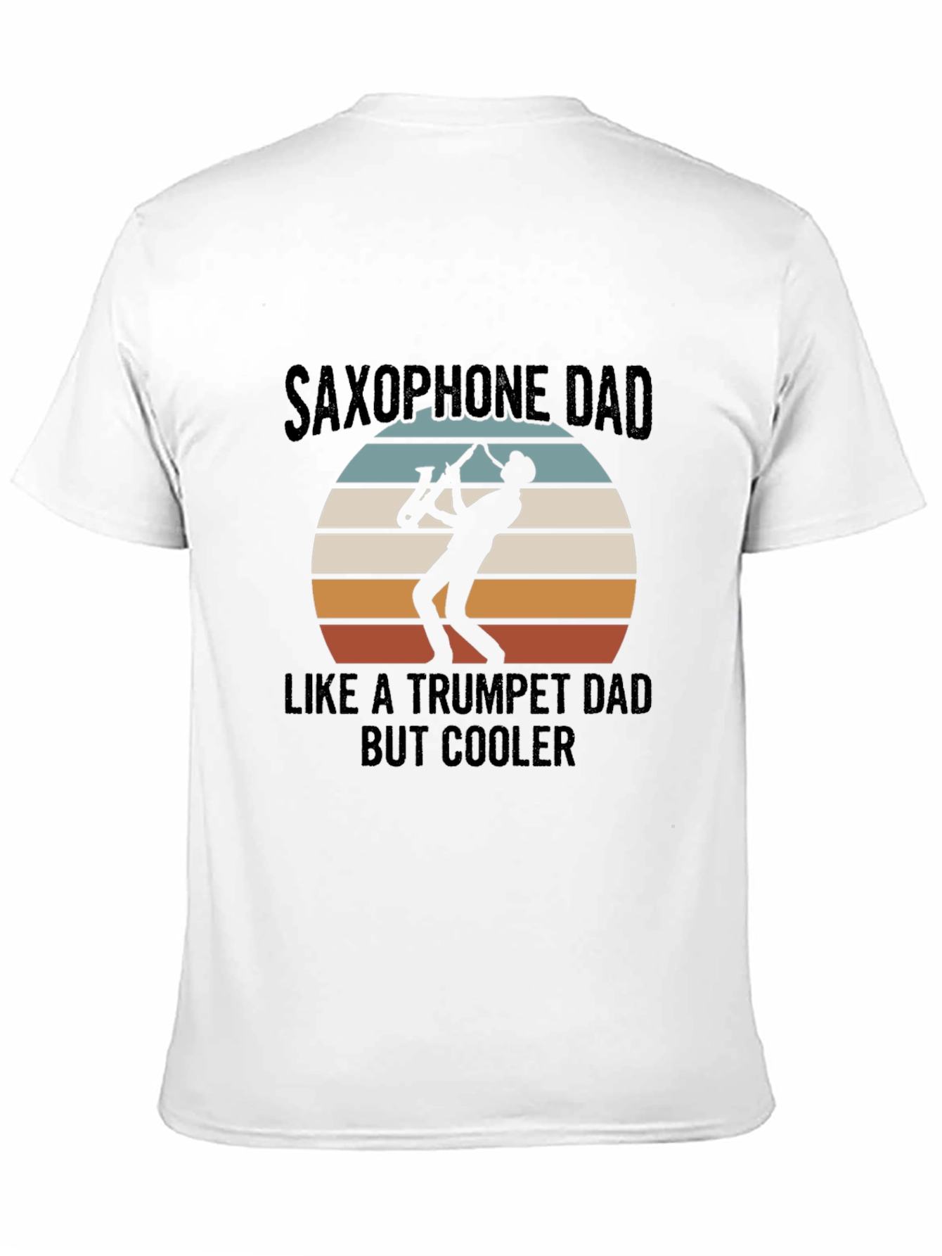 Saxophone Dad T-Shirt - Cool Musician Tee
