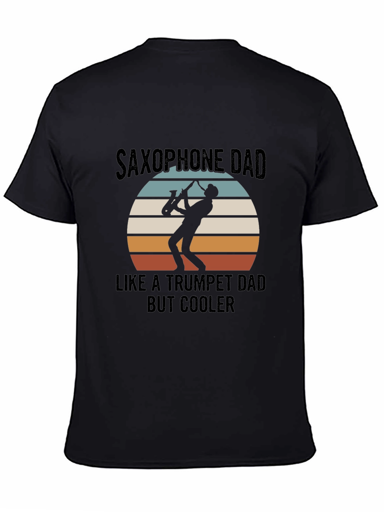 Saxophone Dad T-Shirt - Cool Musician Tee