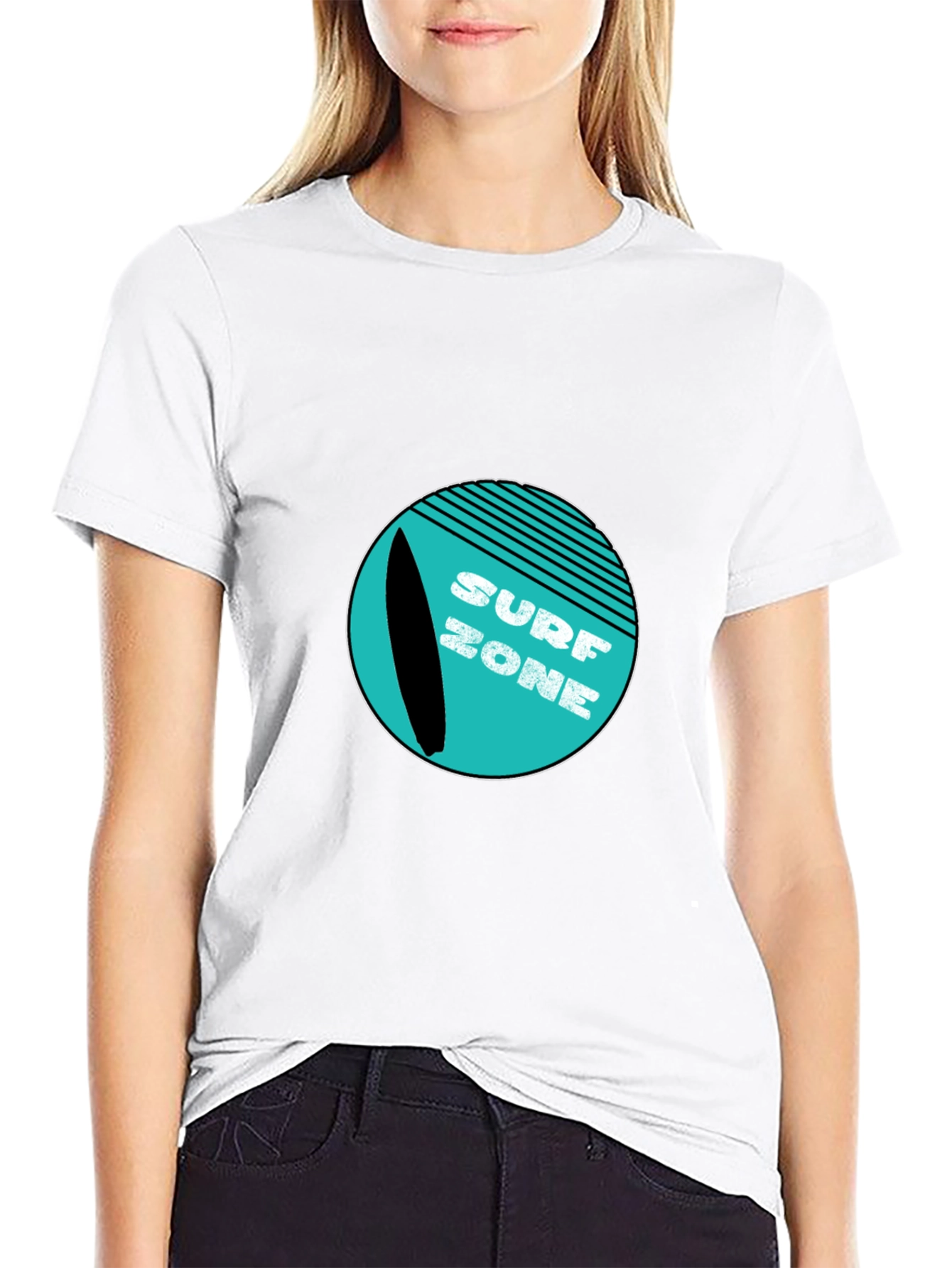 Surf Zone Graphic T-Shirt - Black