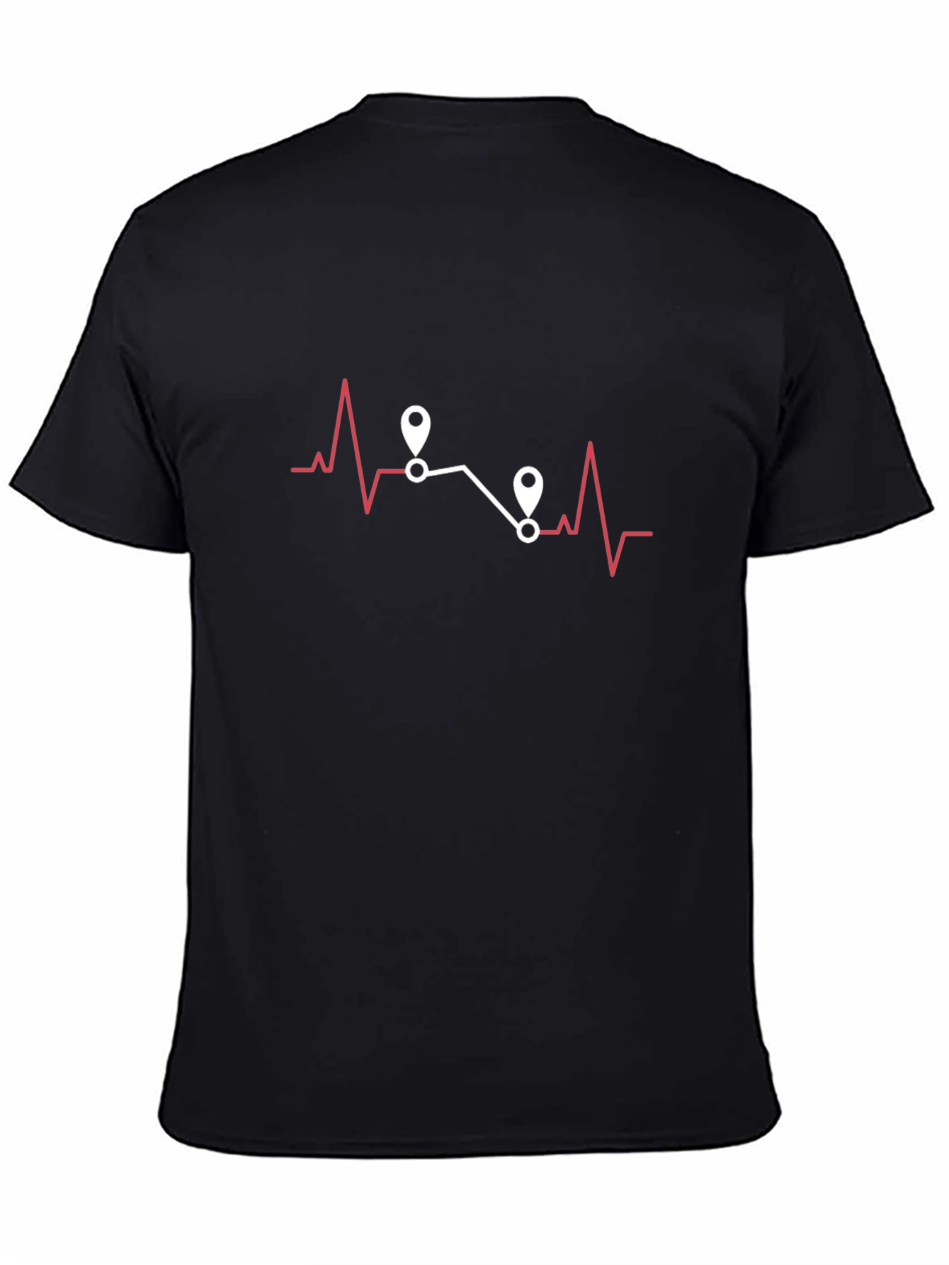 Heartbeat Route Tee - Travel Adventure Shirt