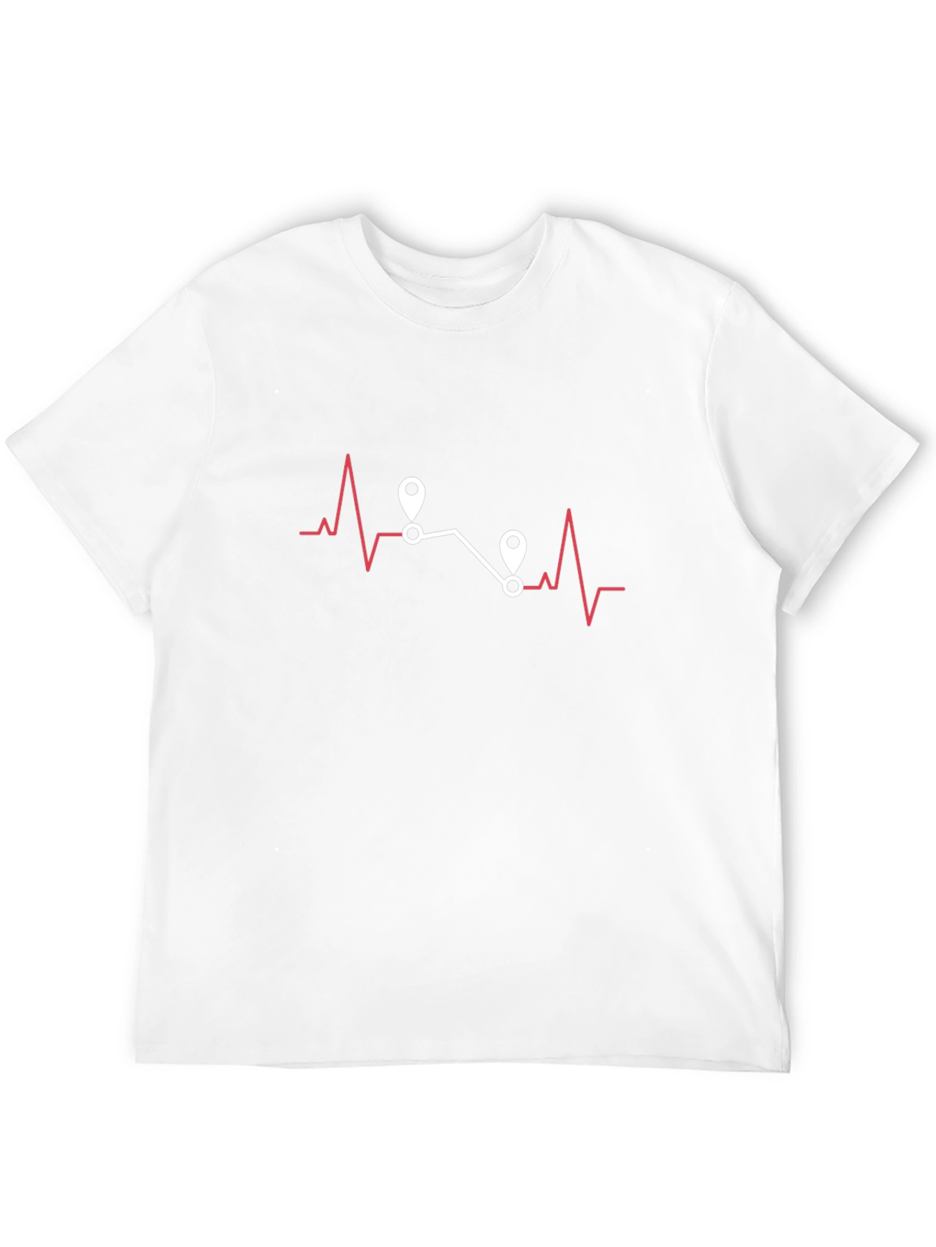 Heartbeat Route Tee - Travel Adventure Shirt