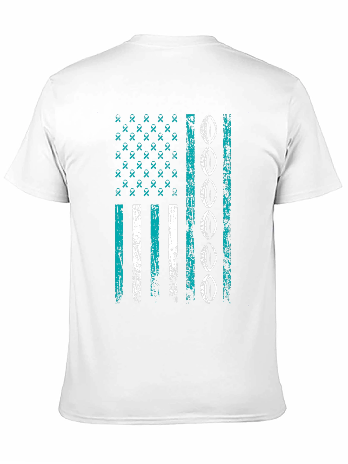 Awareness Ribbon Flag Graphic Tee