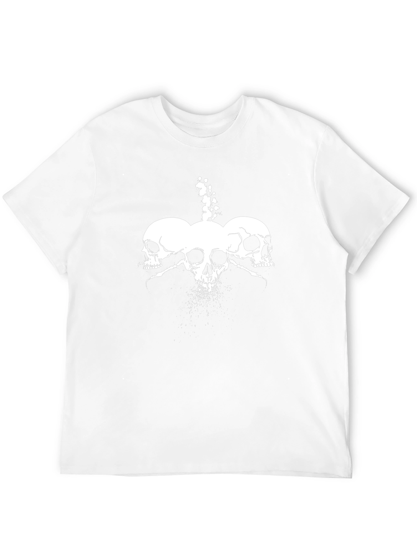 Skull Graphic T-Shirt - Black