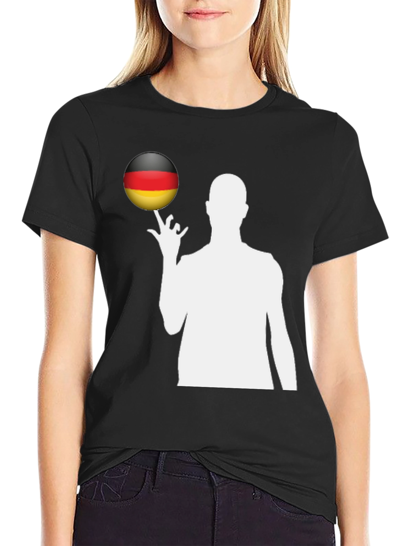 Germany Flag Basketball T-Shirt