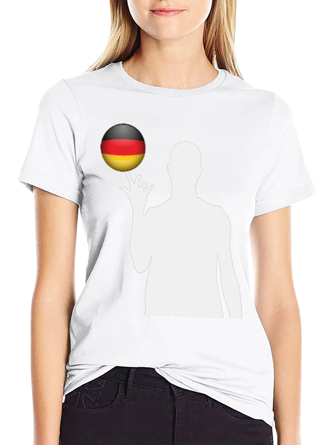 Germany Flag Basketball T-Shirt