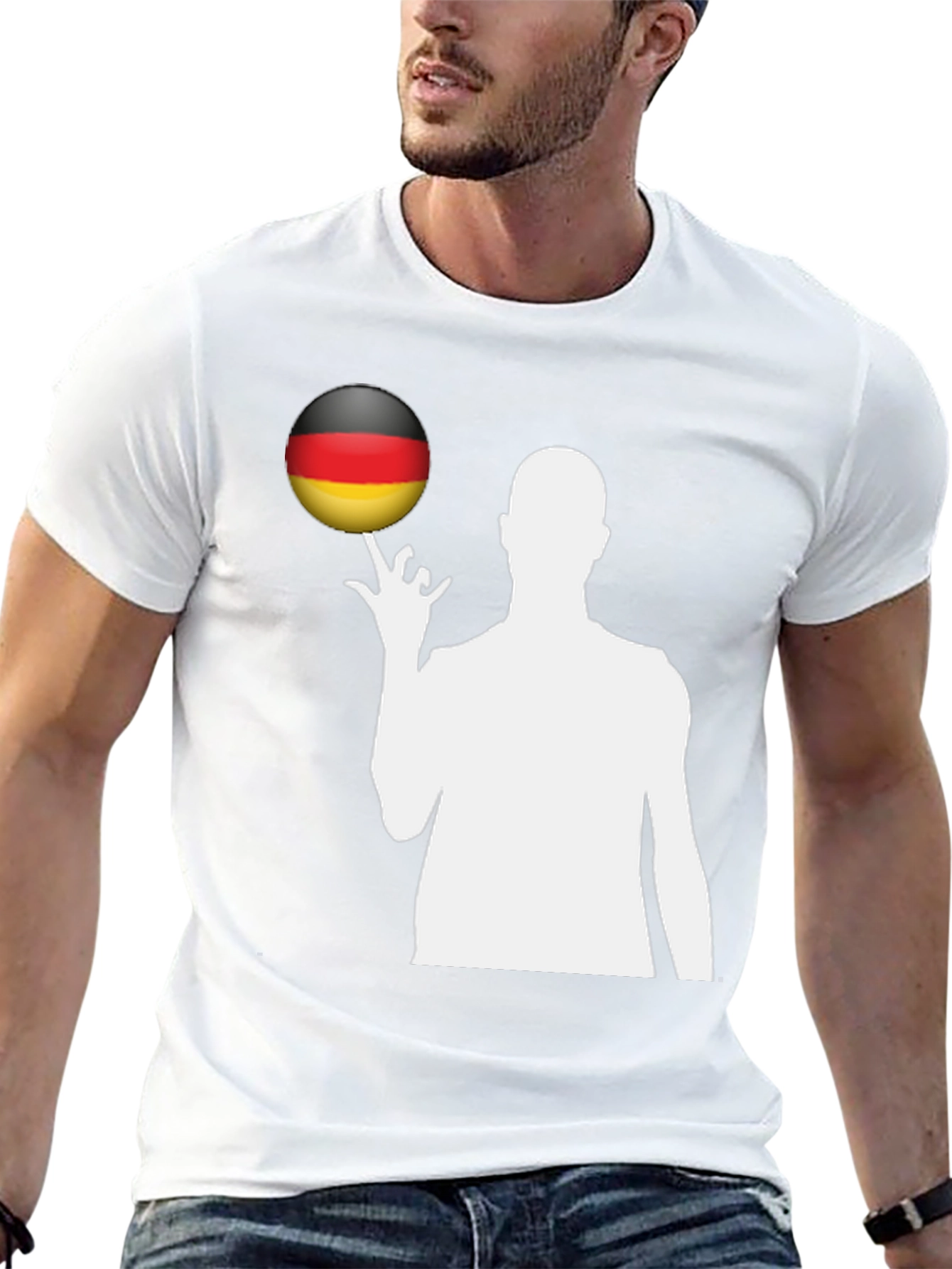 Germany Flag Basketball T-Shirt