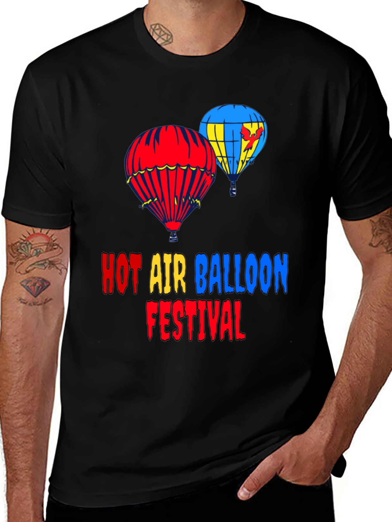 Hot Air Balloon Festival Graphic Tee