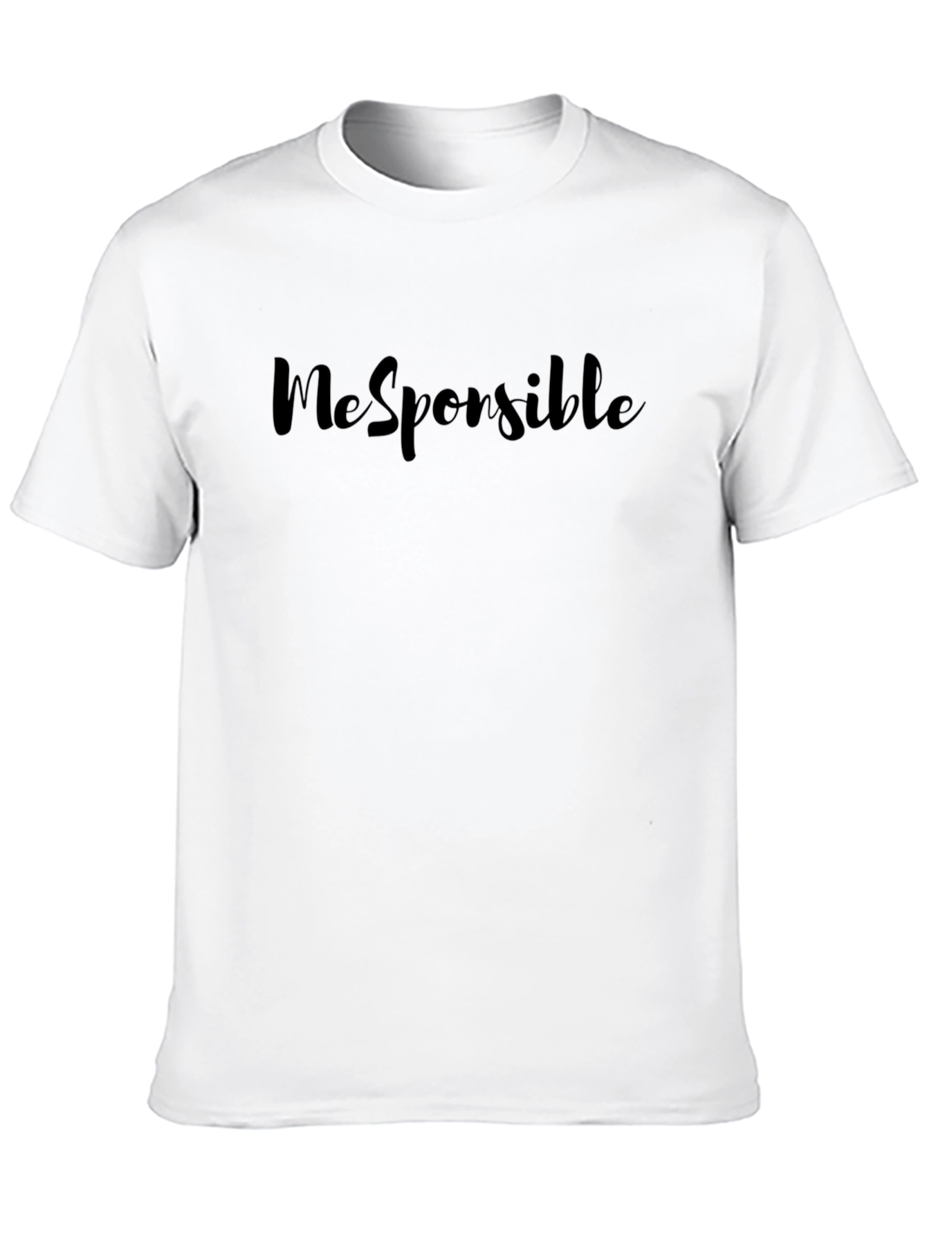 Mens MeSponsible Black T-Shirt
