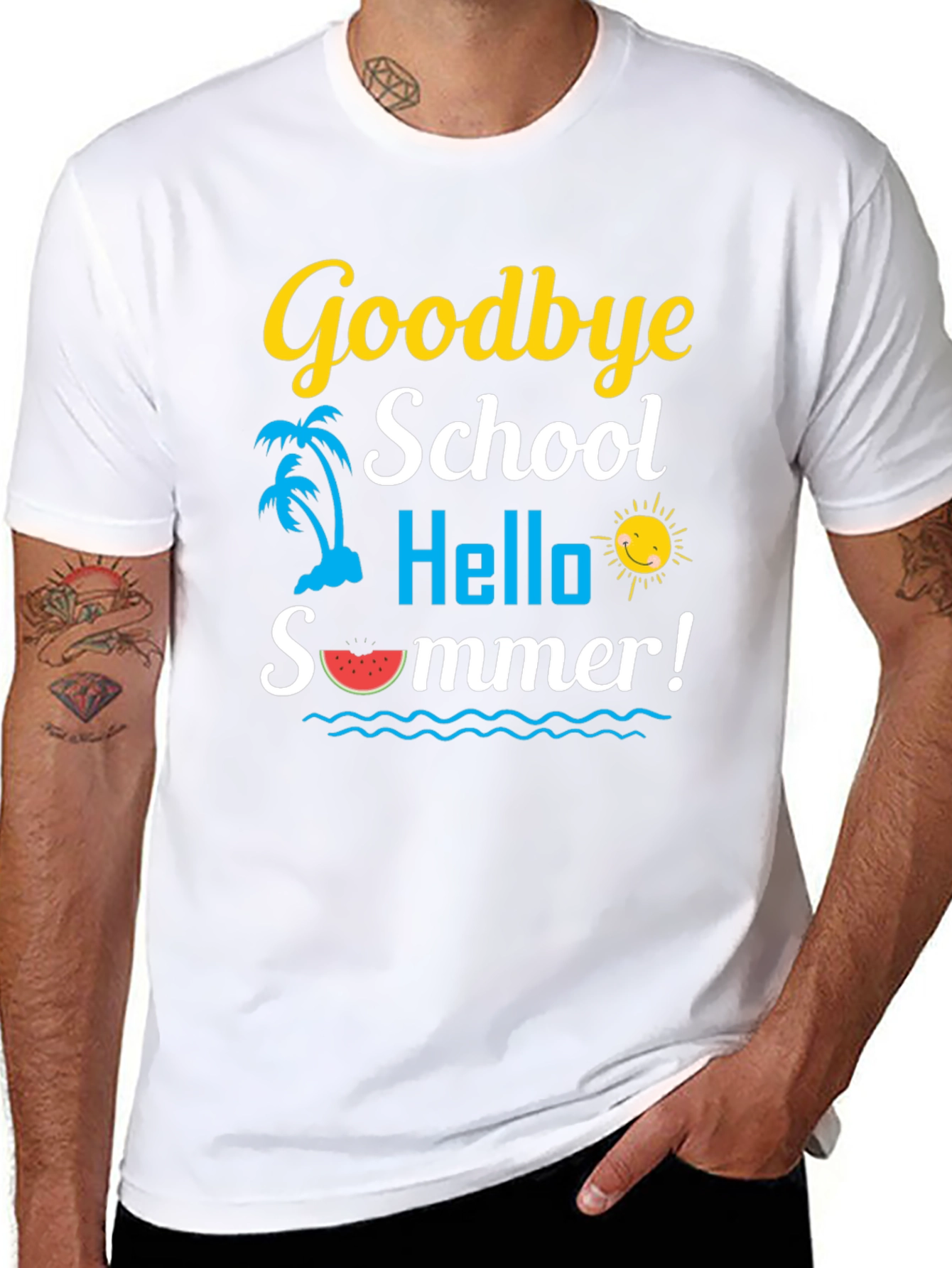 Goodbye School Hello Summer T-Shirt