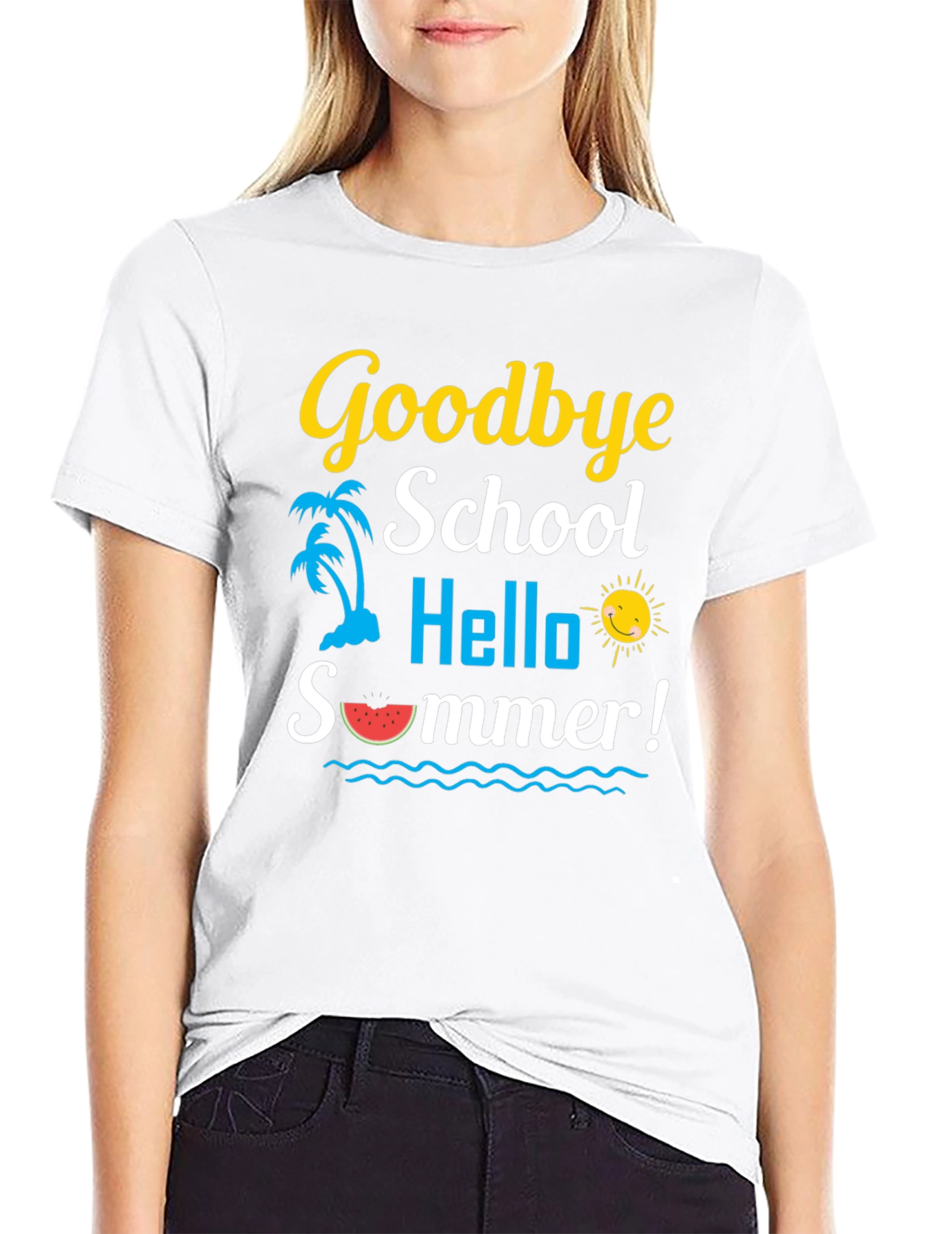Goodbye School Hello Summer T-Shirt