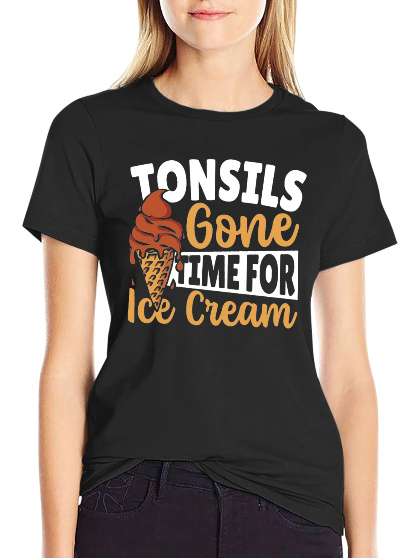 Tonsils Gone Ice Cream T-Shirt