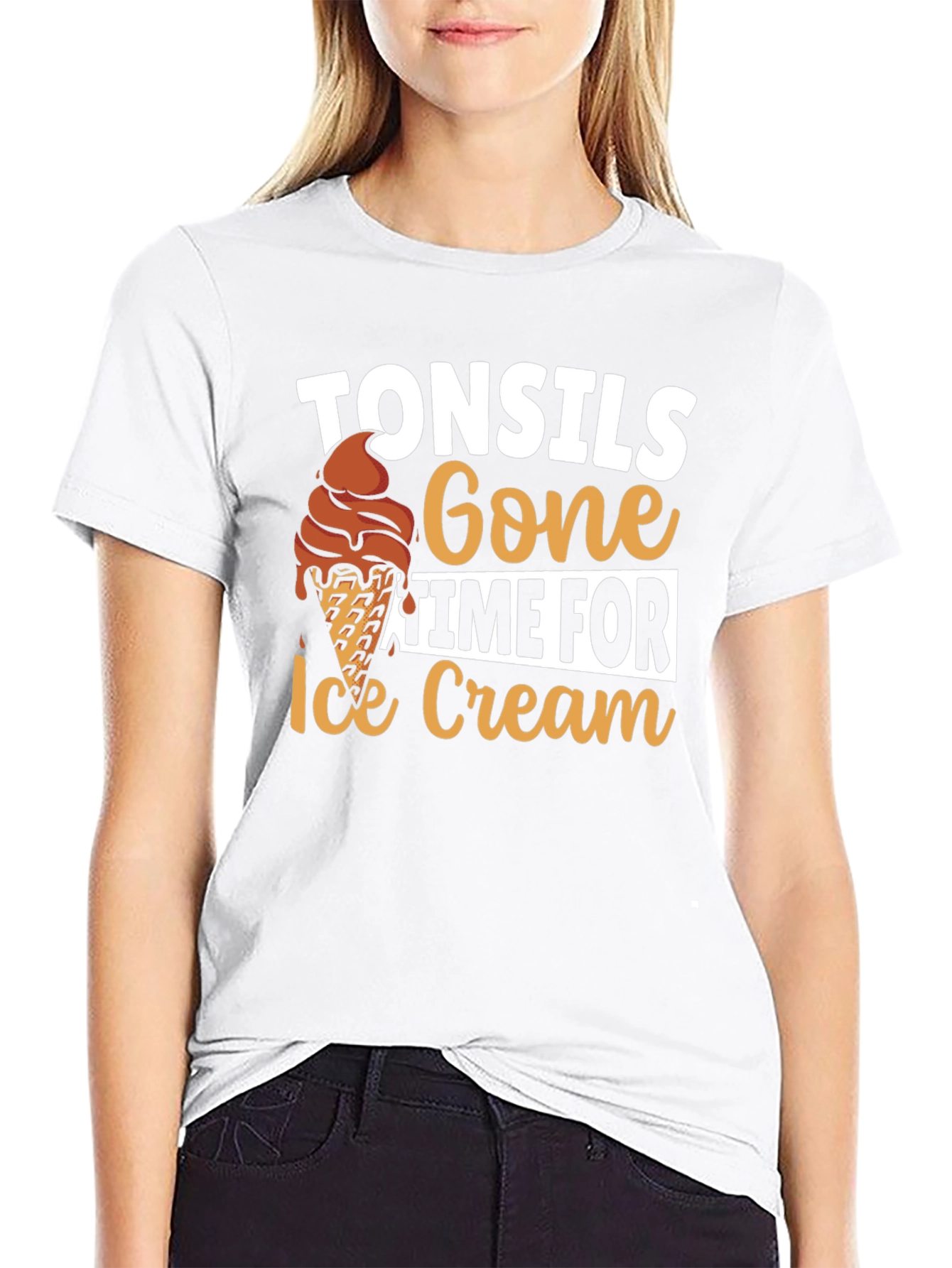 Tonsils Gone Ice Cream T-Shirt