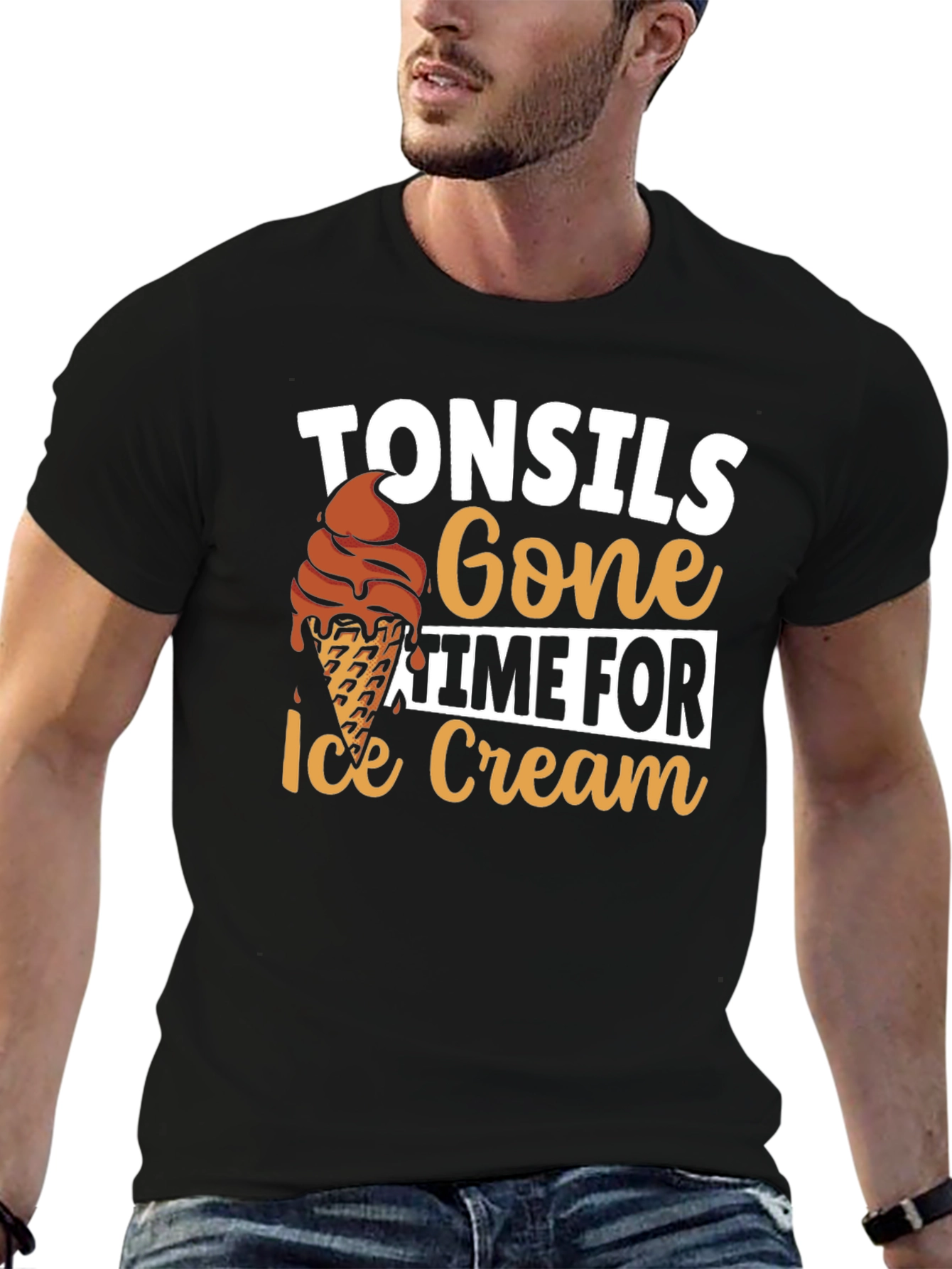 Tonsils Gone Ice Cream T-Shirt