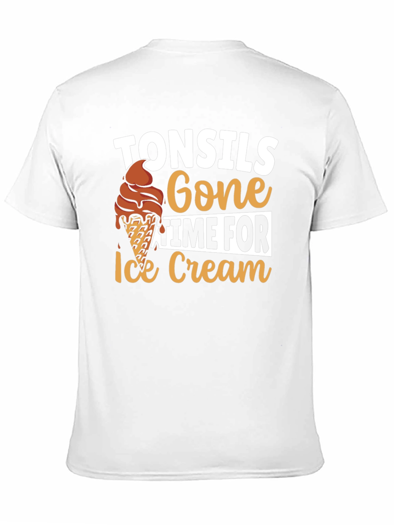 Tonsils Gone Ice Cream T-Shirt