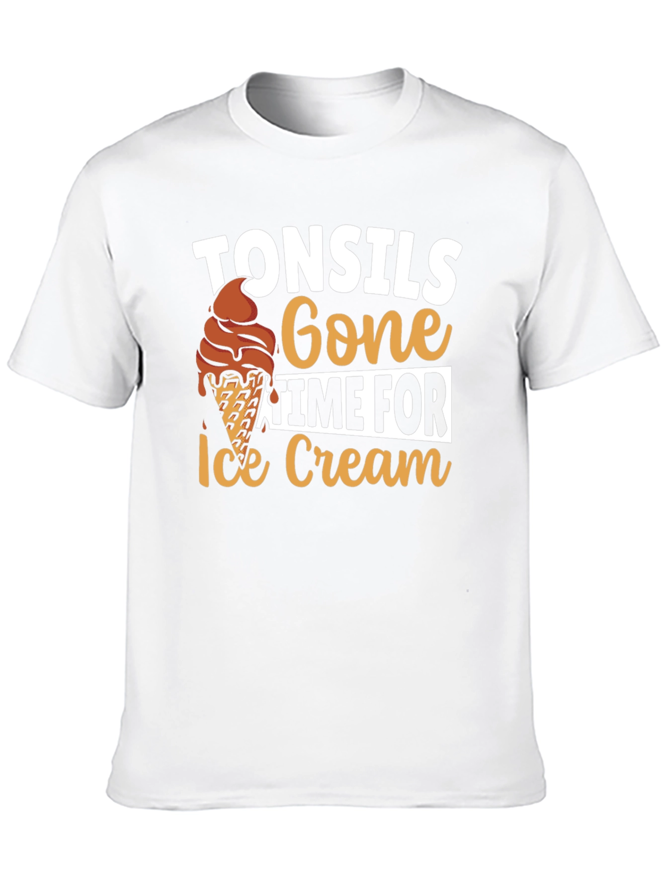 Tonsils Gone Ice Cream T-Shirt