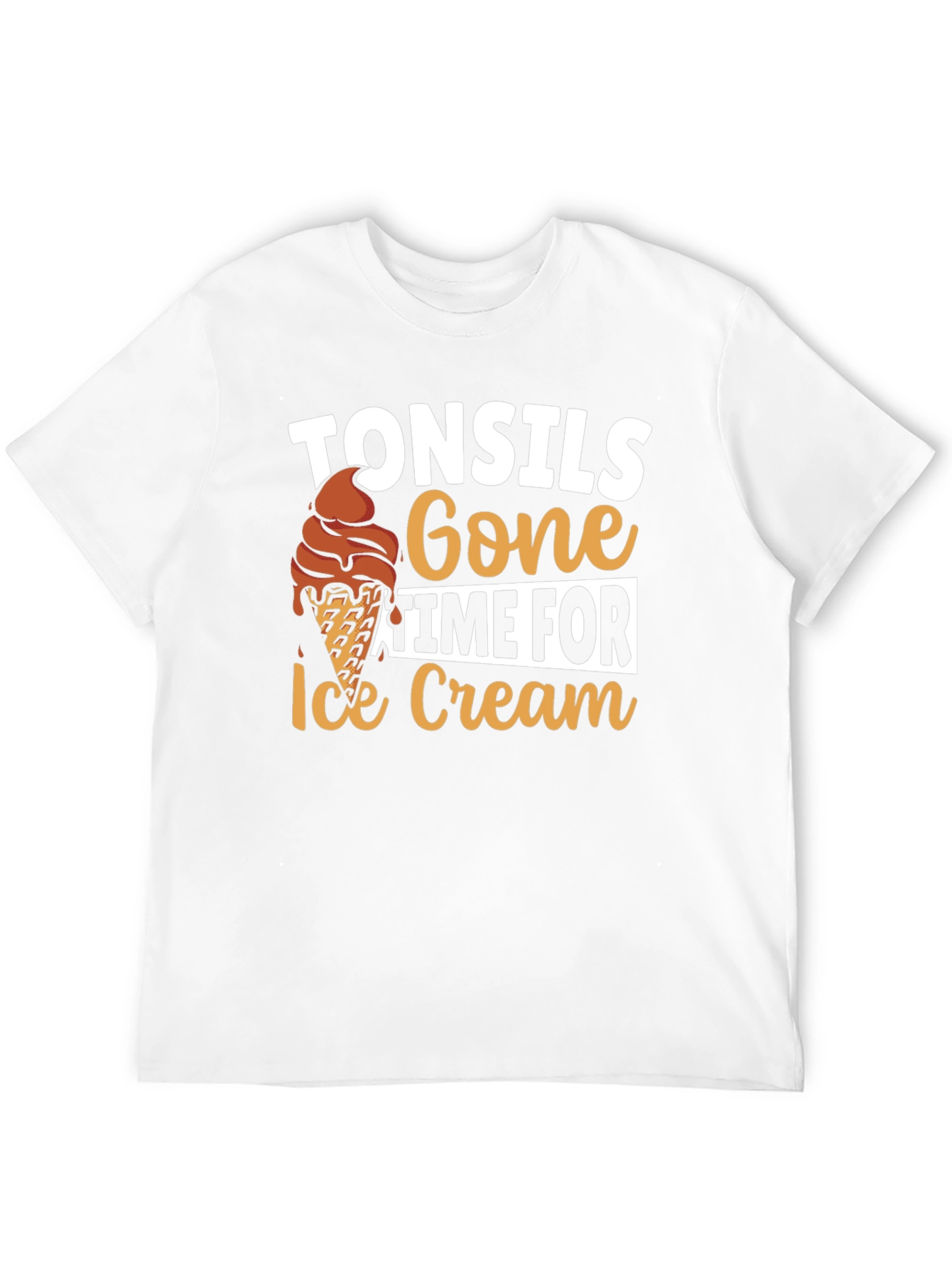Tonsils Gone Ice Cream T-Shirt