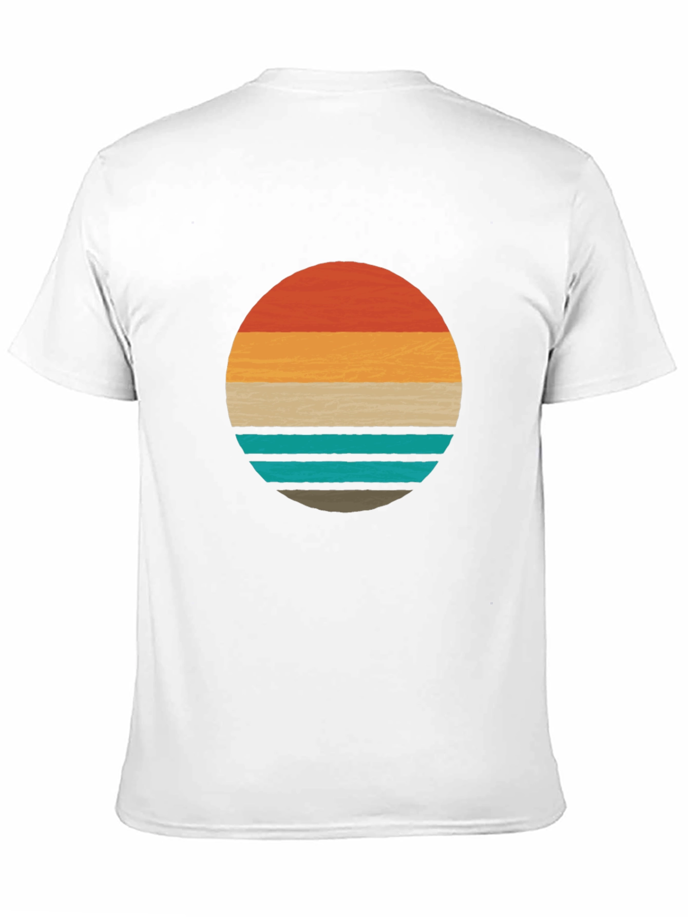 Retro Sunset Graphic Tee - Stylish Comfort