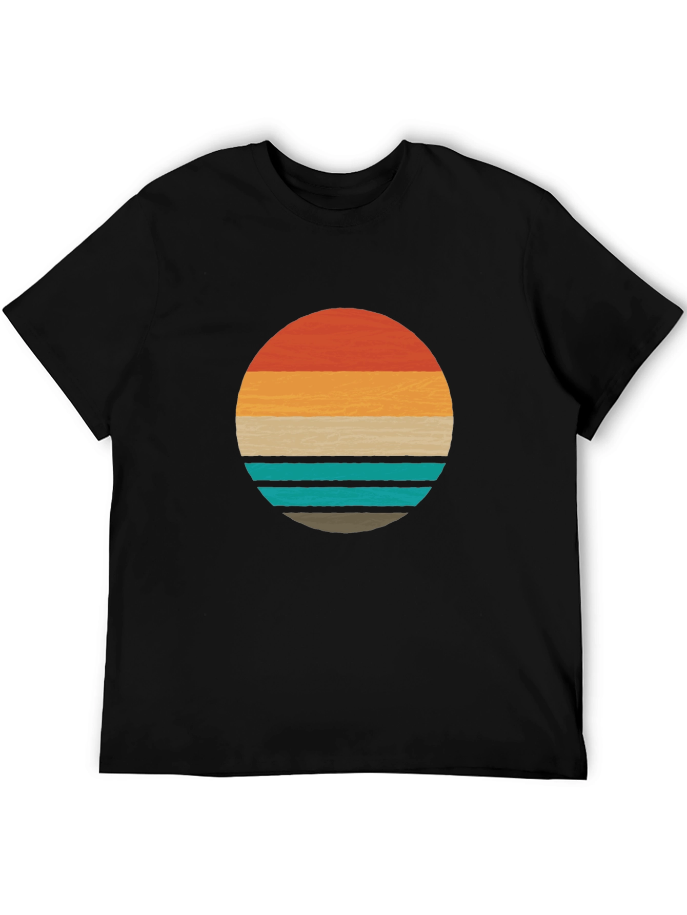 Retro Sunset Graphic Tee - Stylish Comfort