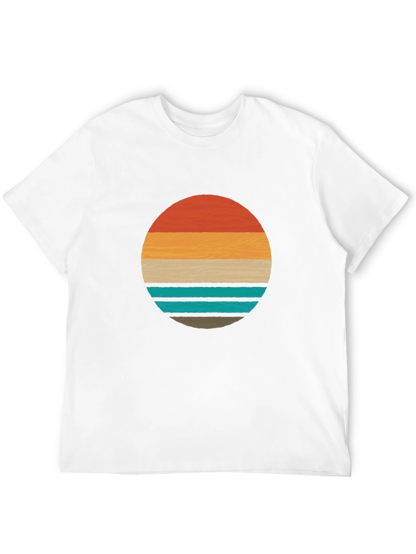 Retro Sunset Graphic Tee - Stylish Comfort