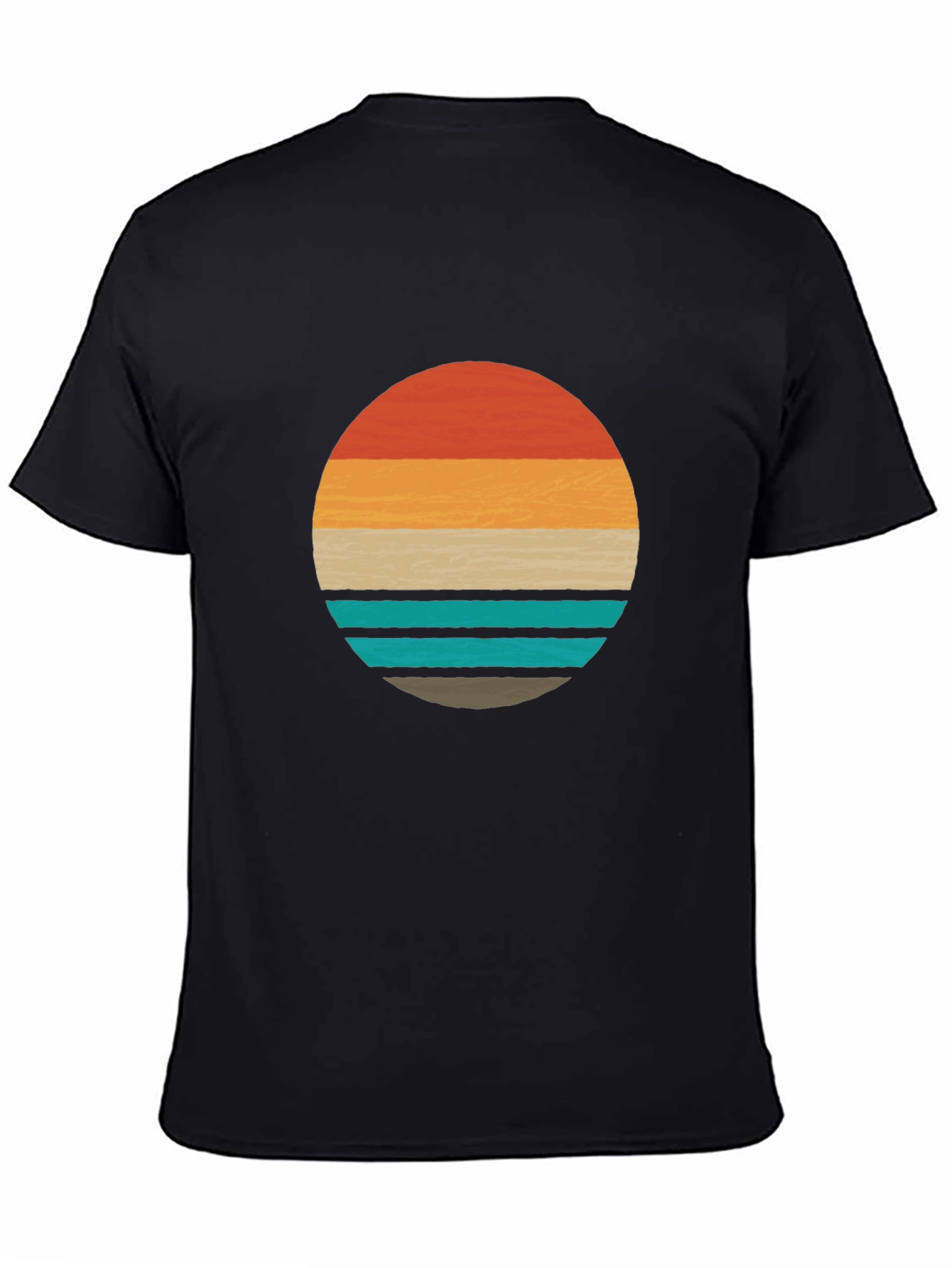 Retro Sunset Graphic Tee - Stylish Comfort
