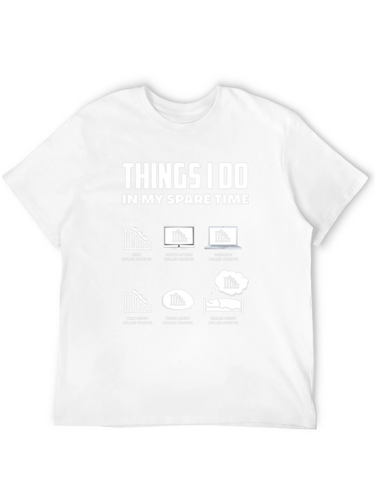 Roller Coaster Fan T-Shirt - Spare Time Activities