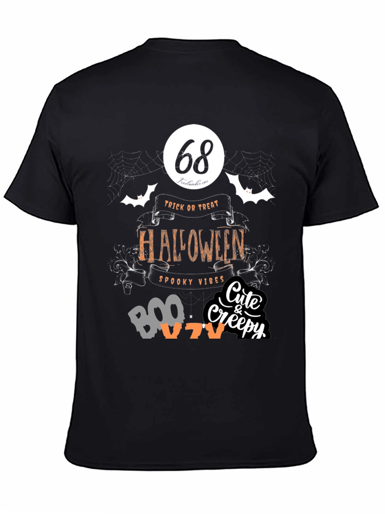 Halloween Spooky Vibes Graphic Tee