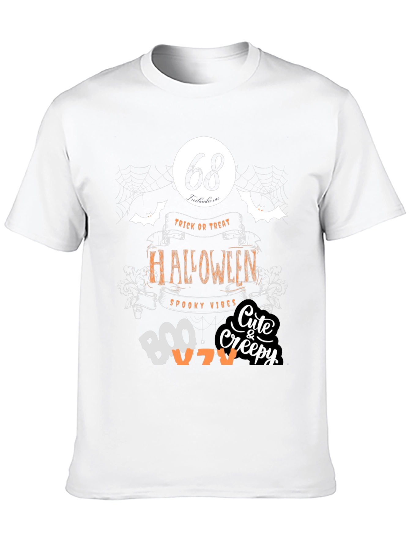 Halloween Spooky Vibes Graphic Tee
