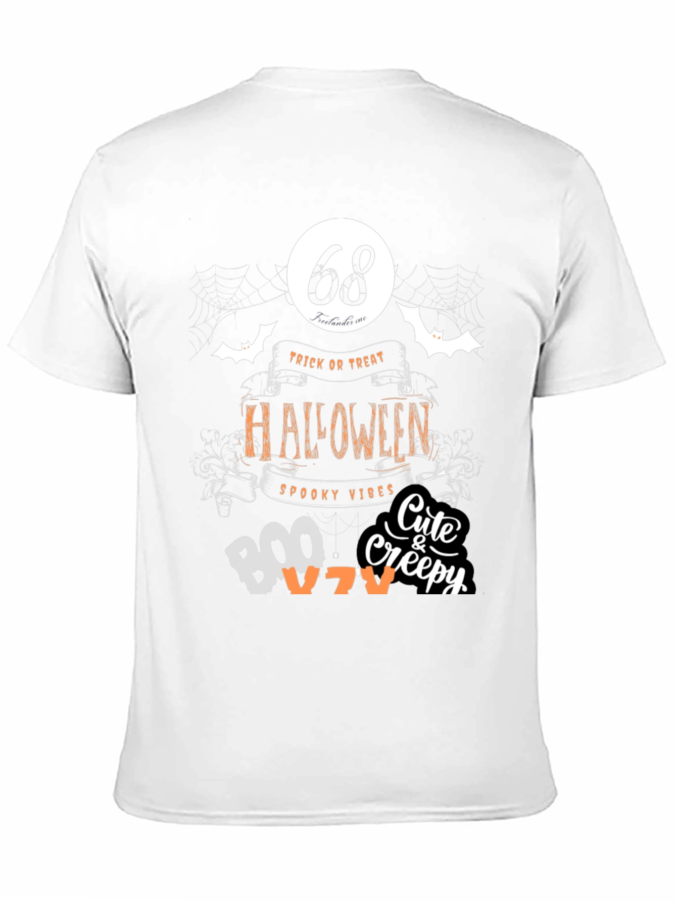 Halloween Spooky Vibes Graphic Tee
