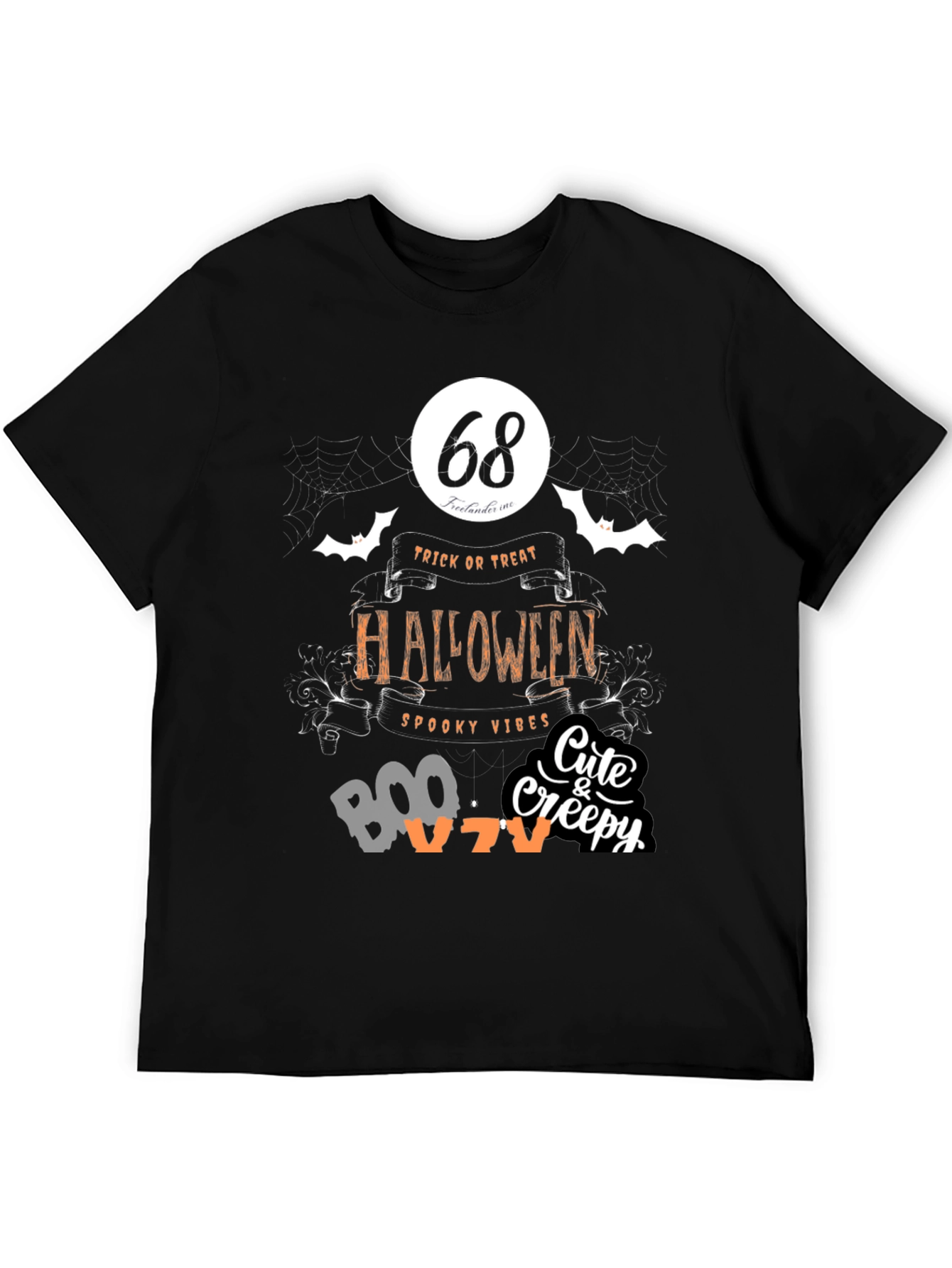 Halloween Spooky Vibes Graphic Tee