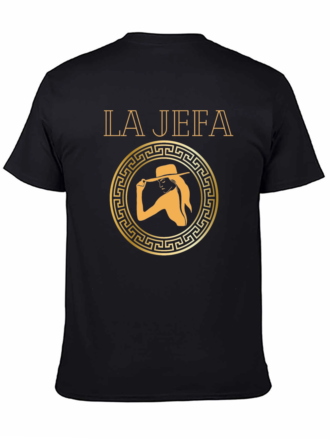 La Jefa Graphic Tee - Black