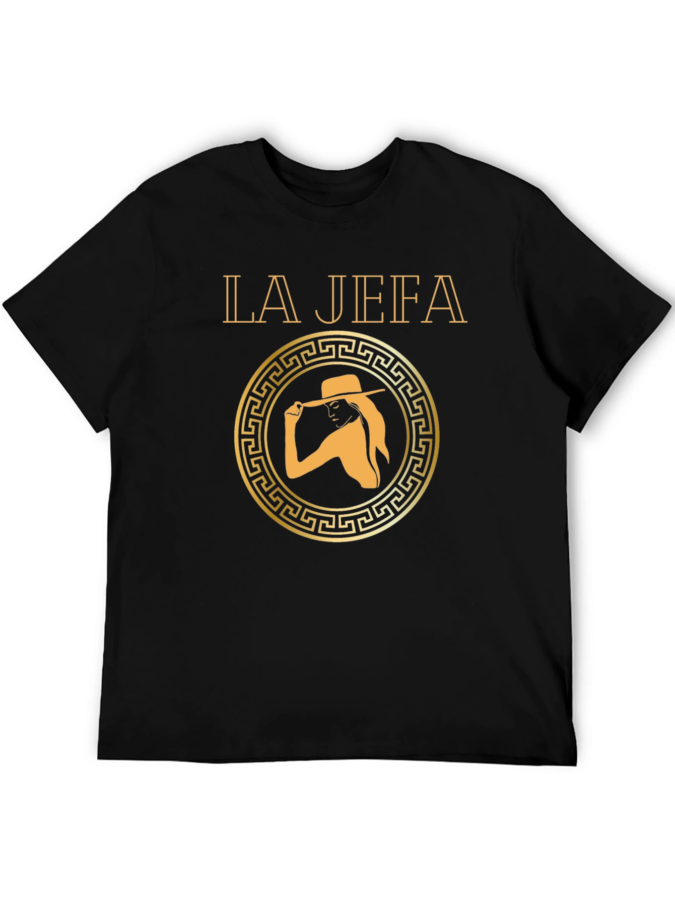 La Jefa Graphic Tee - Black