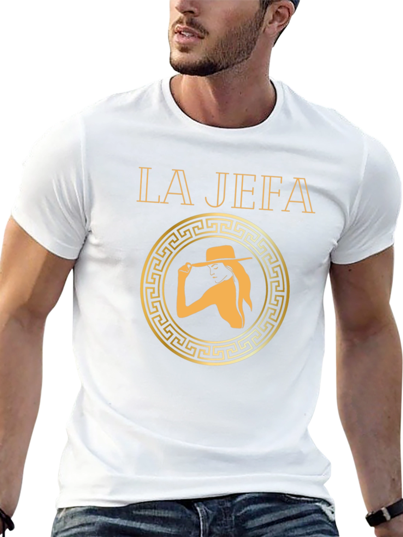 La Jefa Graphic Tee - Black